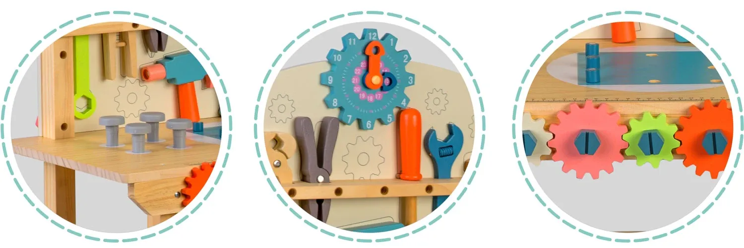 Medinių įrankių dirbtuvės RK-876 Ricokids - nuotrauka 1