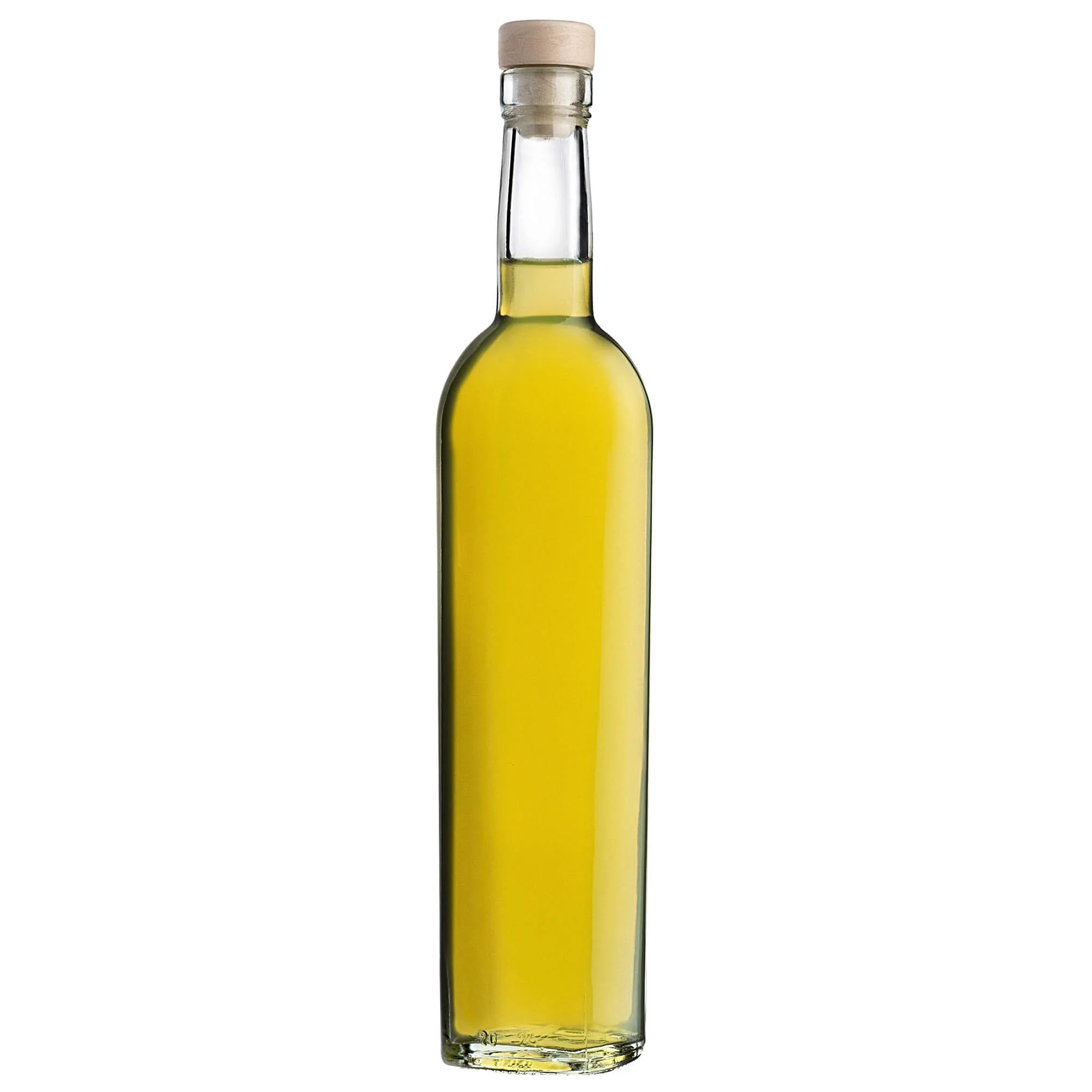Lataro butelis su kamščiu 0,5 l su kamščiu fi19, 6 vnt.