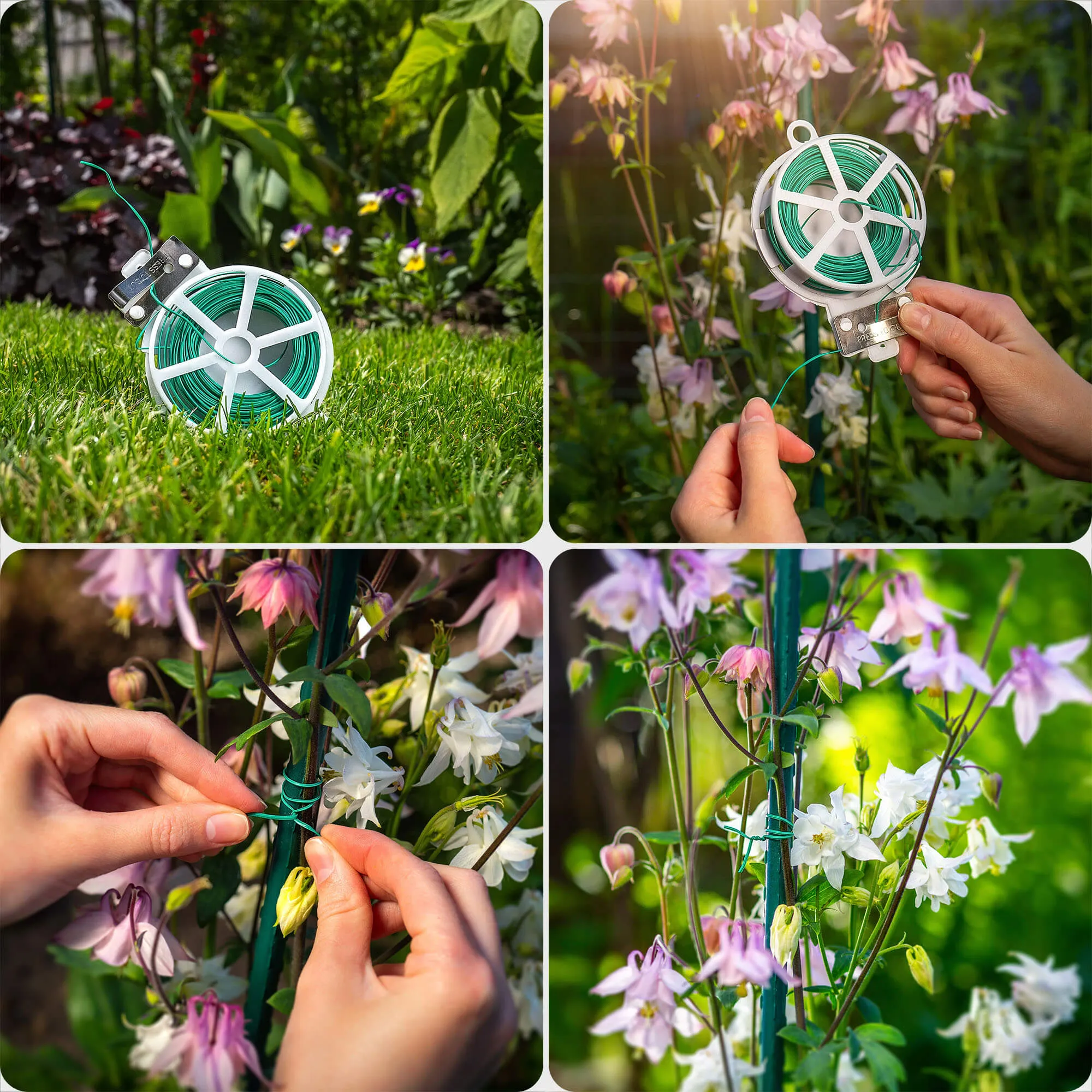 Doumis PVC sodo viela su augalų pjaustytuvu 30 m