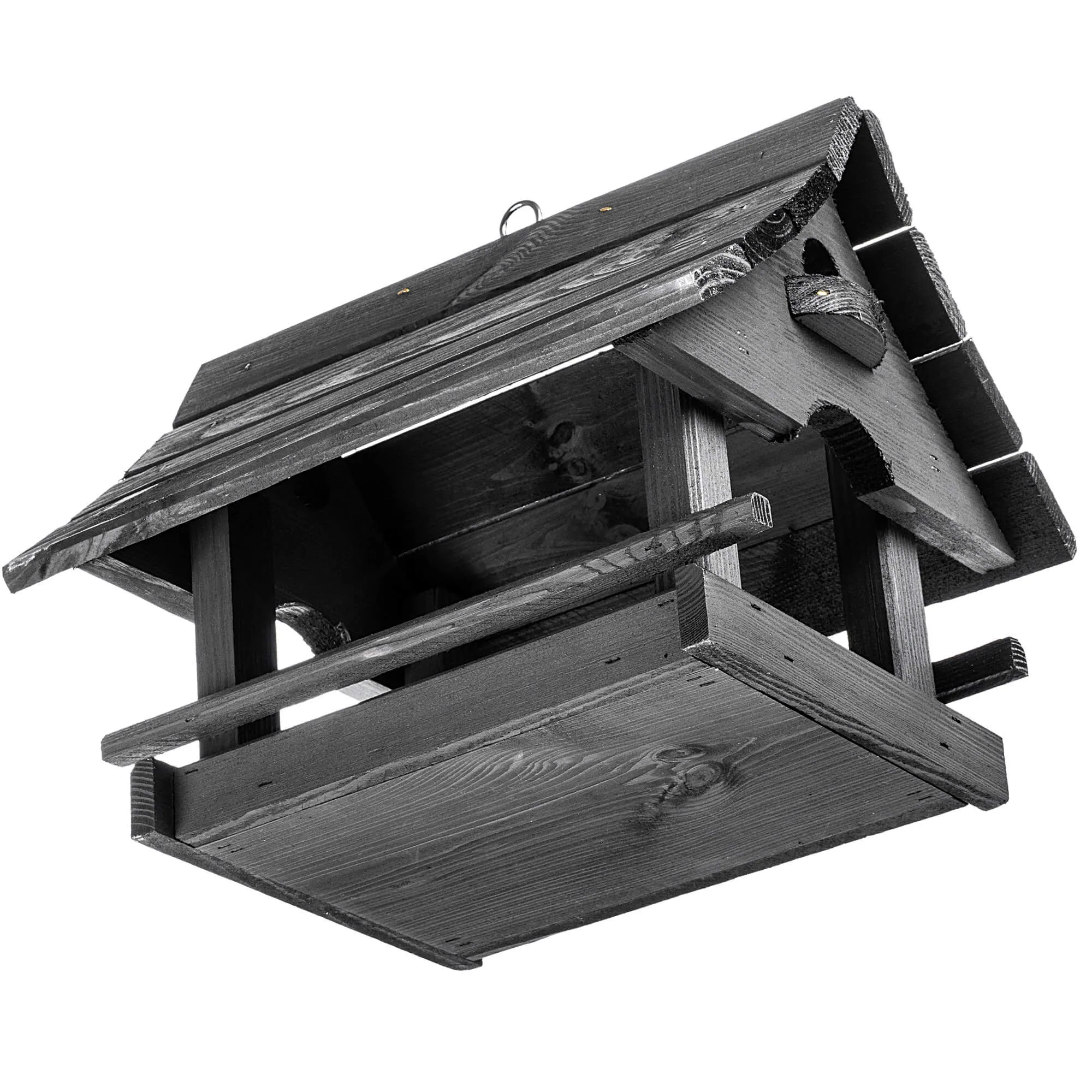 Arbis paukščių lesyklėlė, 30 x 25 cm, antracito spalvos