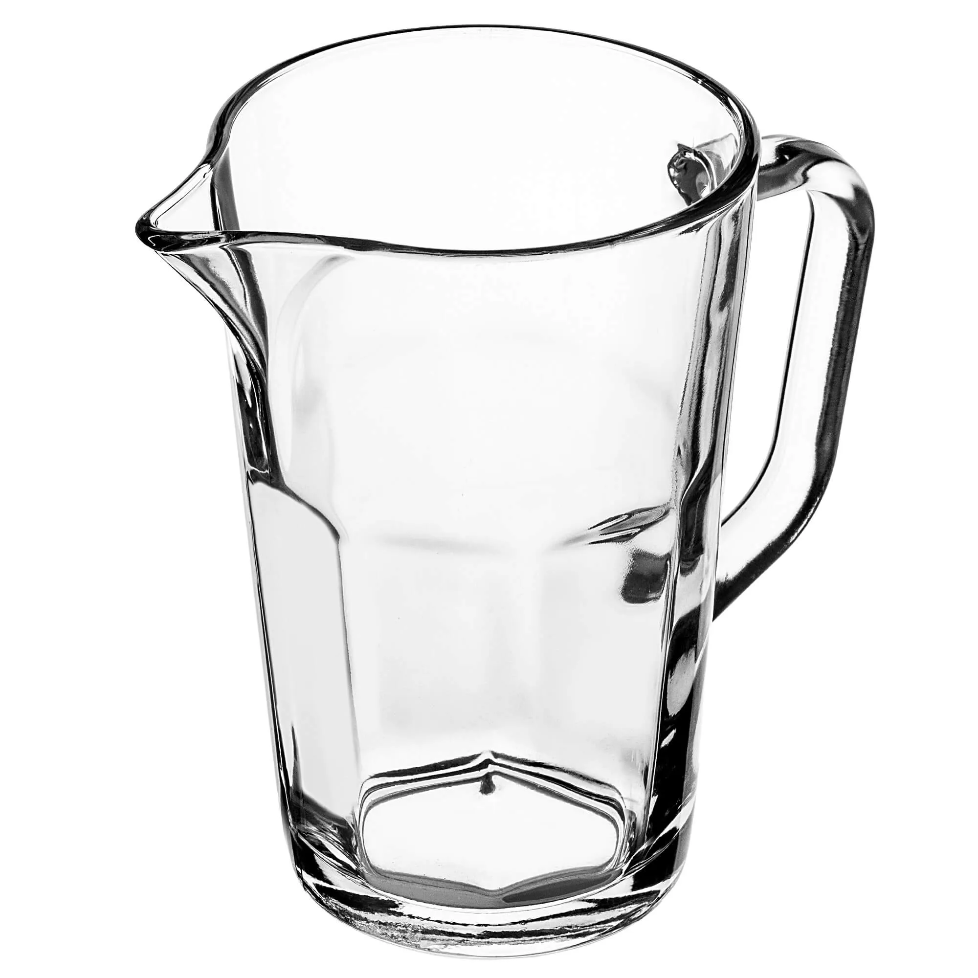 Mels stiklinis ąsotis 1 l, 2 vnt.