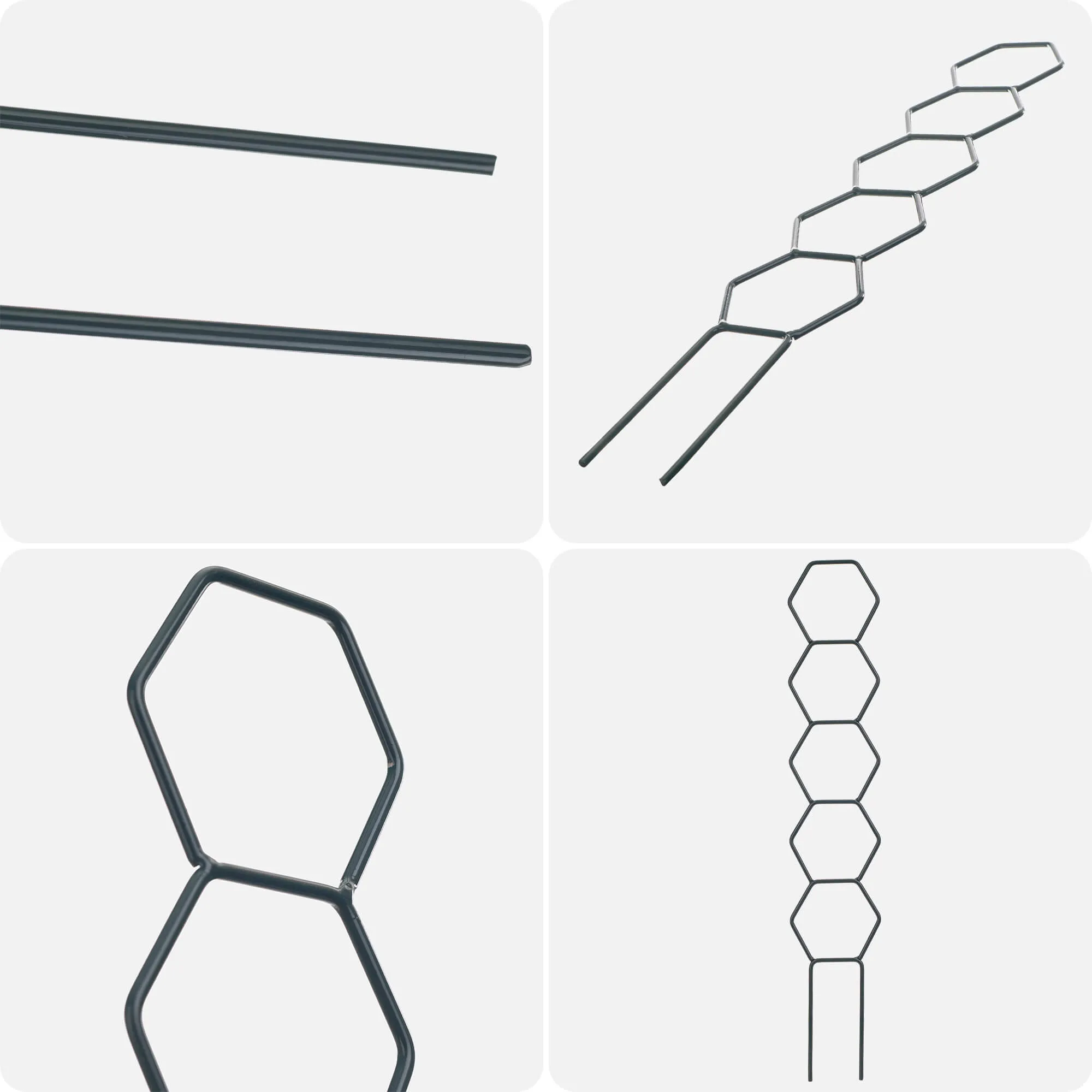 „Fora“ puodo atrama, tiesi šešiakampė, 3 vnt.
