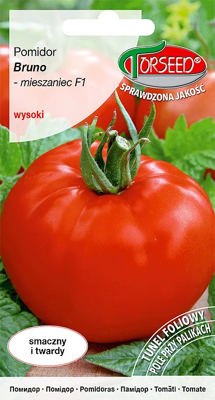 Aukštaūgis pomidoras (dengimui ir auginimui žemėje) Bruno F1 0,1 g