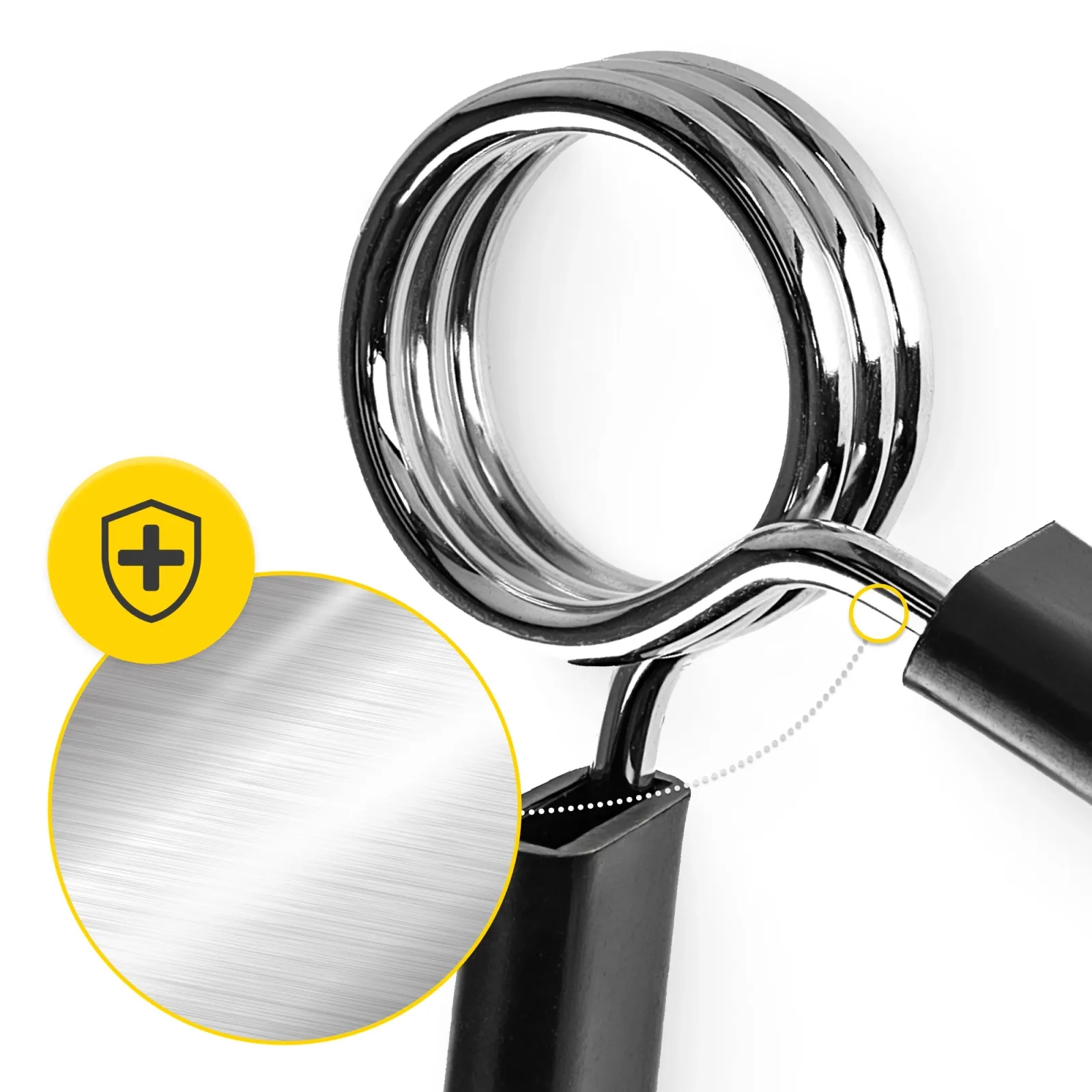 Spyruokliniai spaustukai 25 mm kakleliams