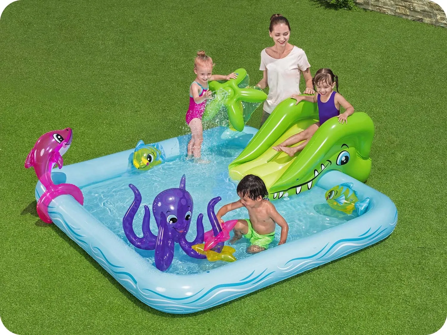 Žaidimų aikštelės akvariumas 239 x 206 x 86 cm Bestway 53052 - nuotrauka 1