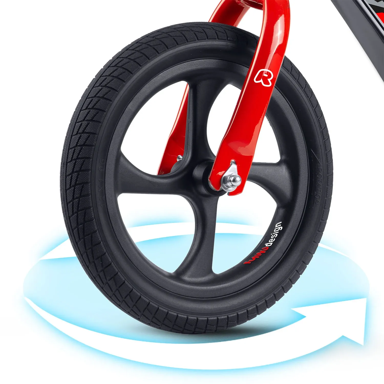 Ricokids FUNNU balansinis dviratis vaikams - nuotrauka 1