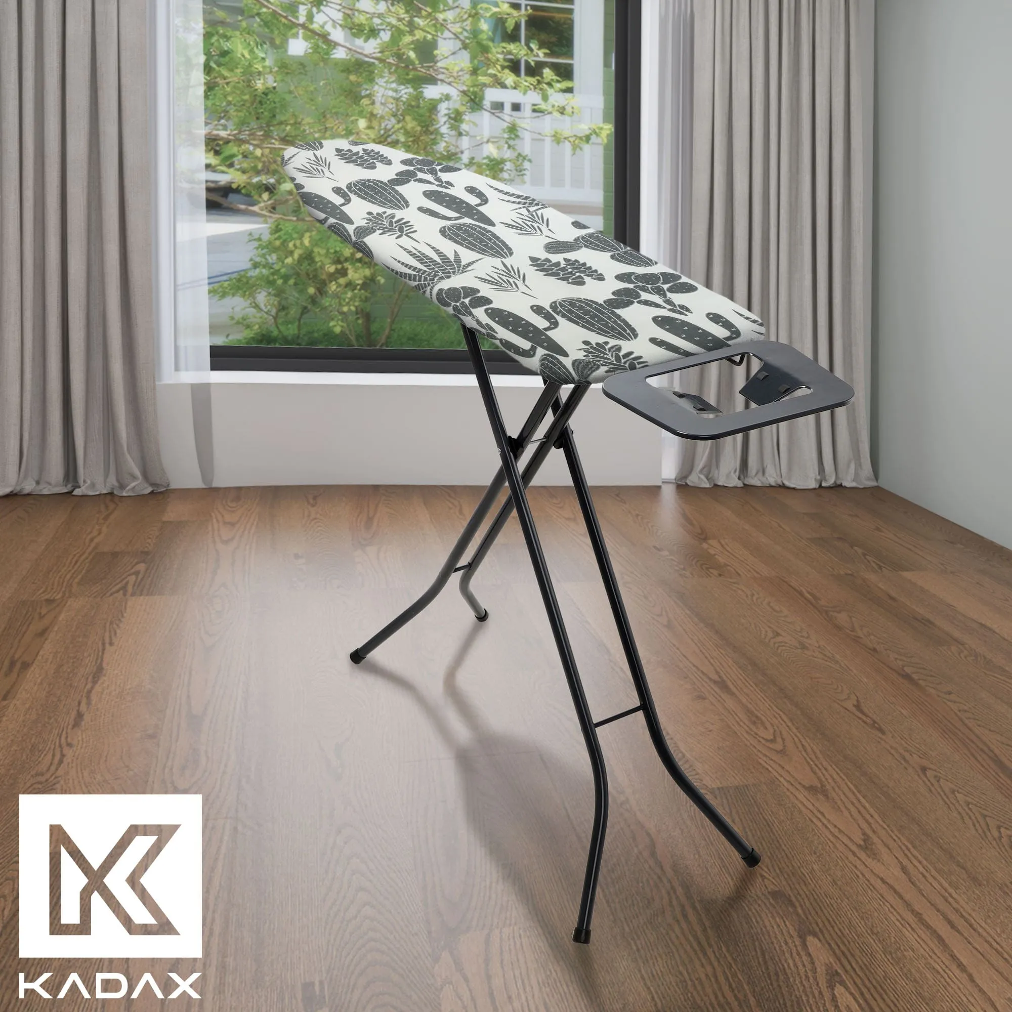 „Tena“ lyginimo lentos užvalkalas, 132 x 48 cm, tamprus, kaktusų formos