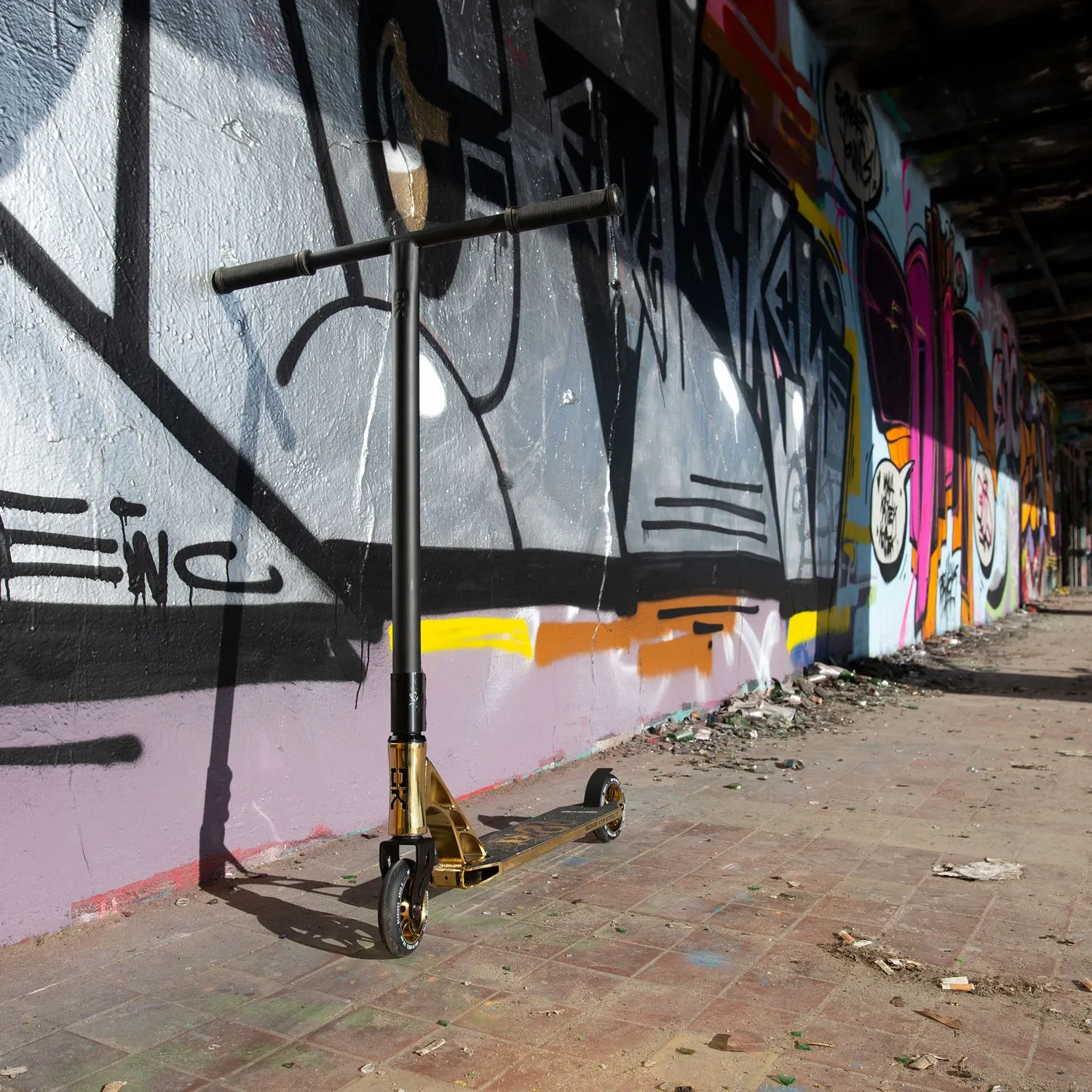 „SOKE XTR“ gatvės auksinis triukų paspirtukas - nuotrauka 1