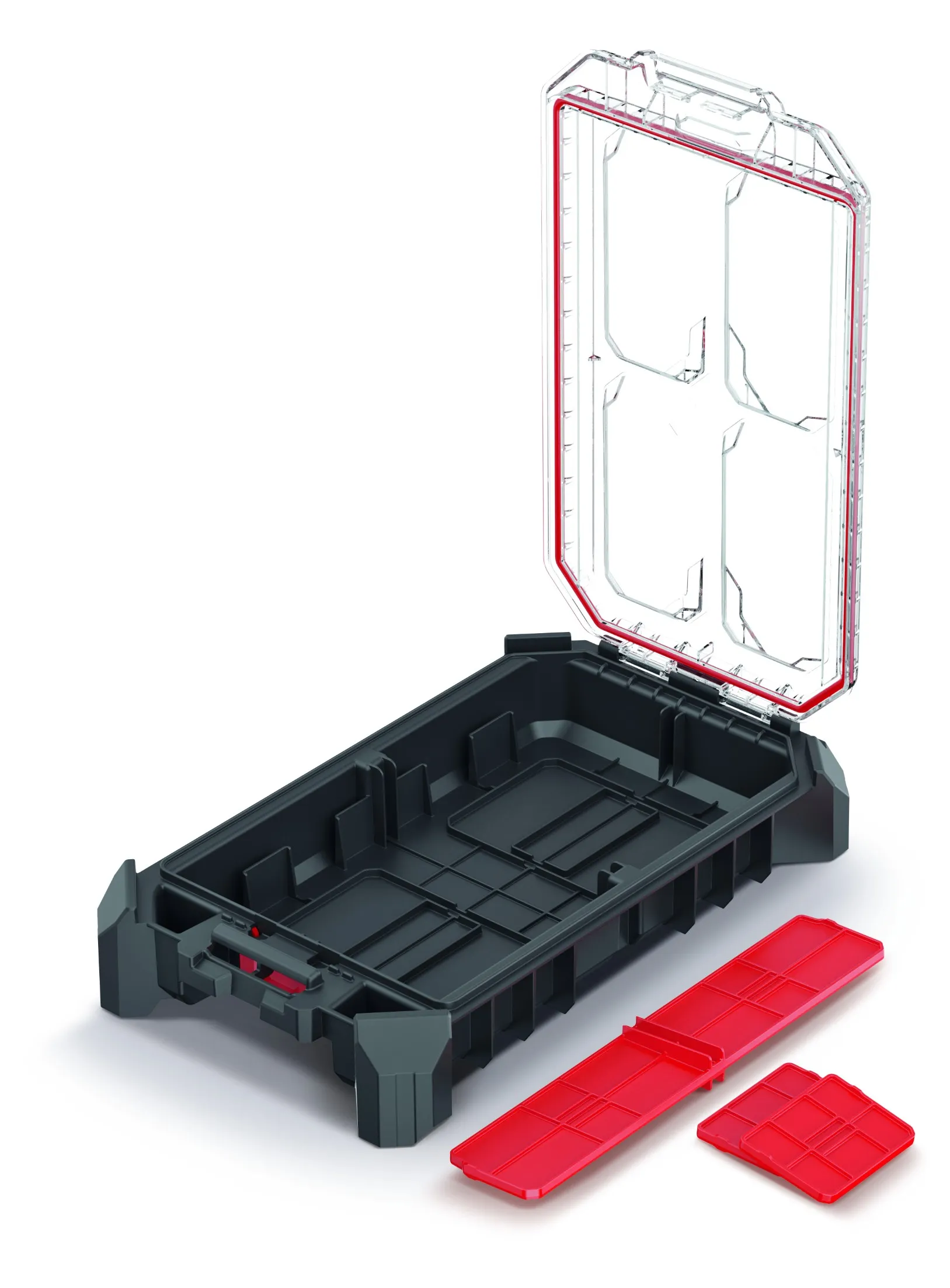 KISTENBERG MSX 25 įrankių organizatorius, žemas, S – KMX40258S – juodas