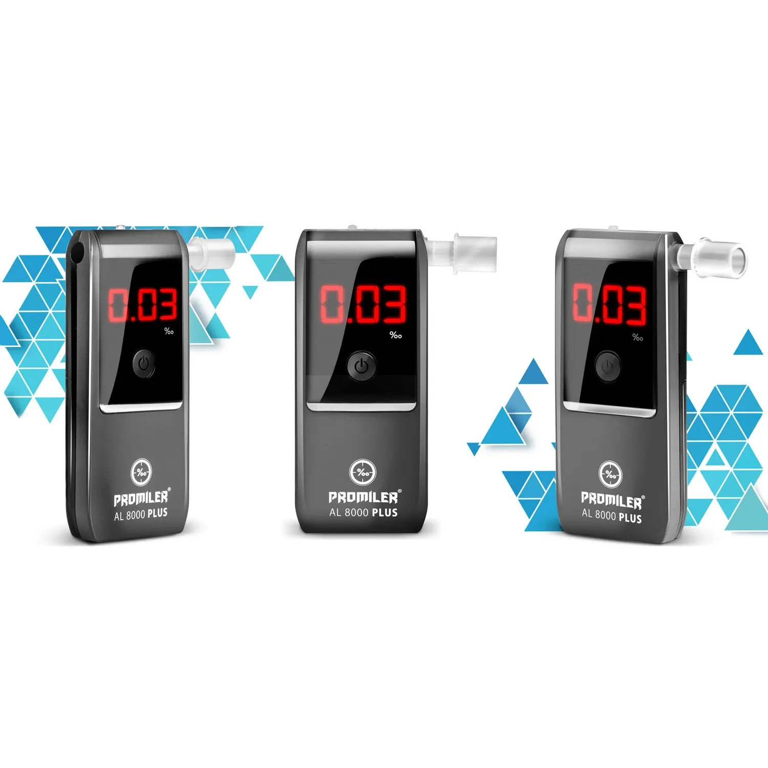 Elektrocheminis alkotesteris Promiler AL-8000-PLUS - nuotrauka 1