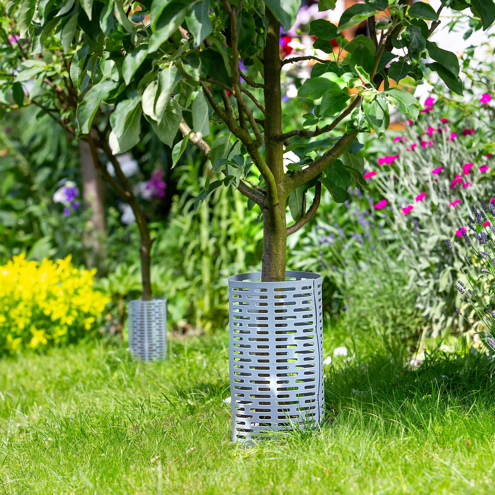 Ydes medžio kamieno uždangalai 20 x 33 cm pilki 3 vnt.