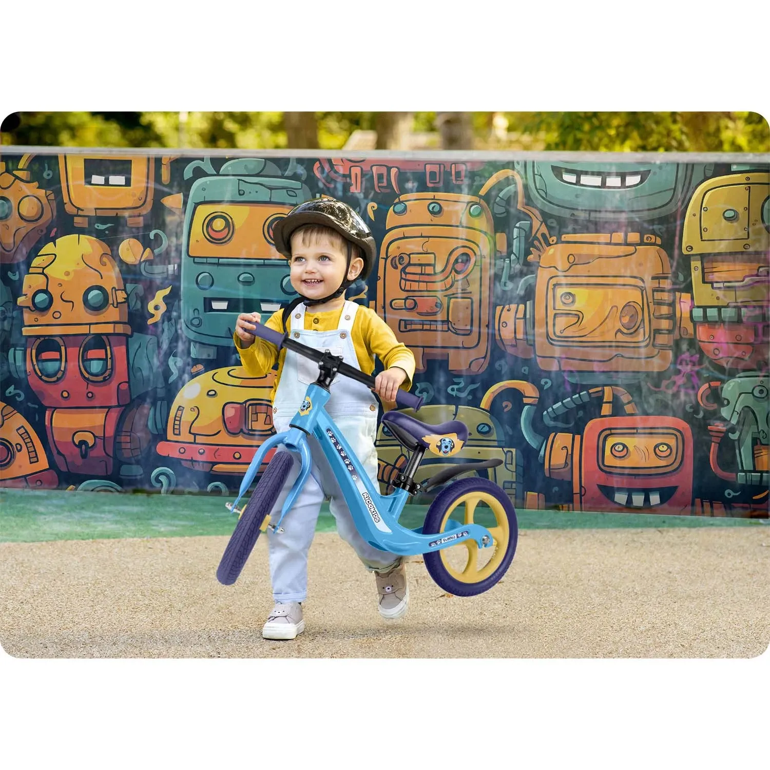 Ricokids FUNNU balansinis dviratis vaikams - nuotrauka 1