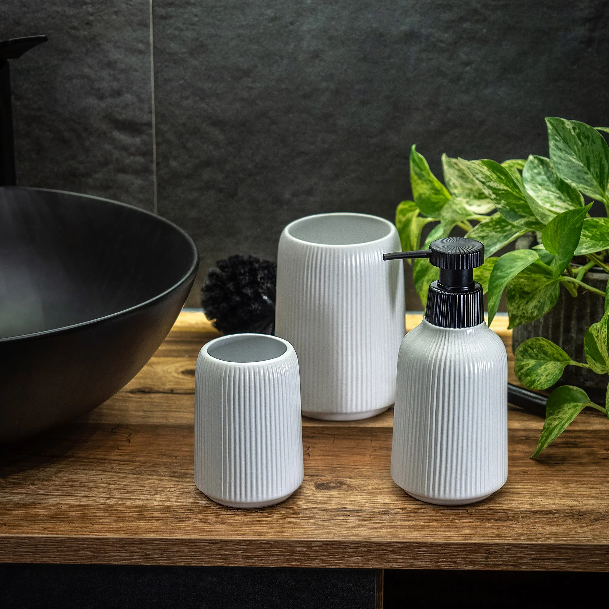 Mataro vonios puodelis, baltas