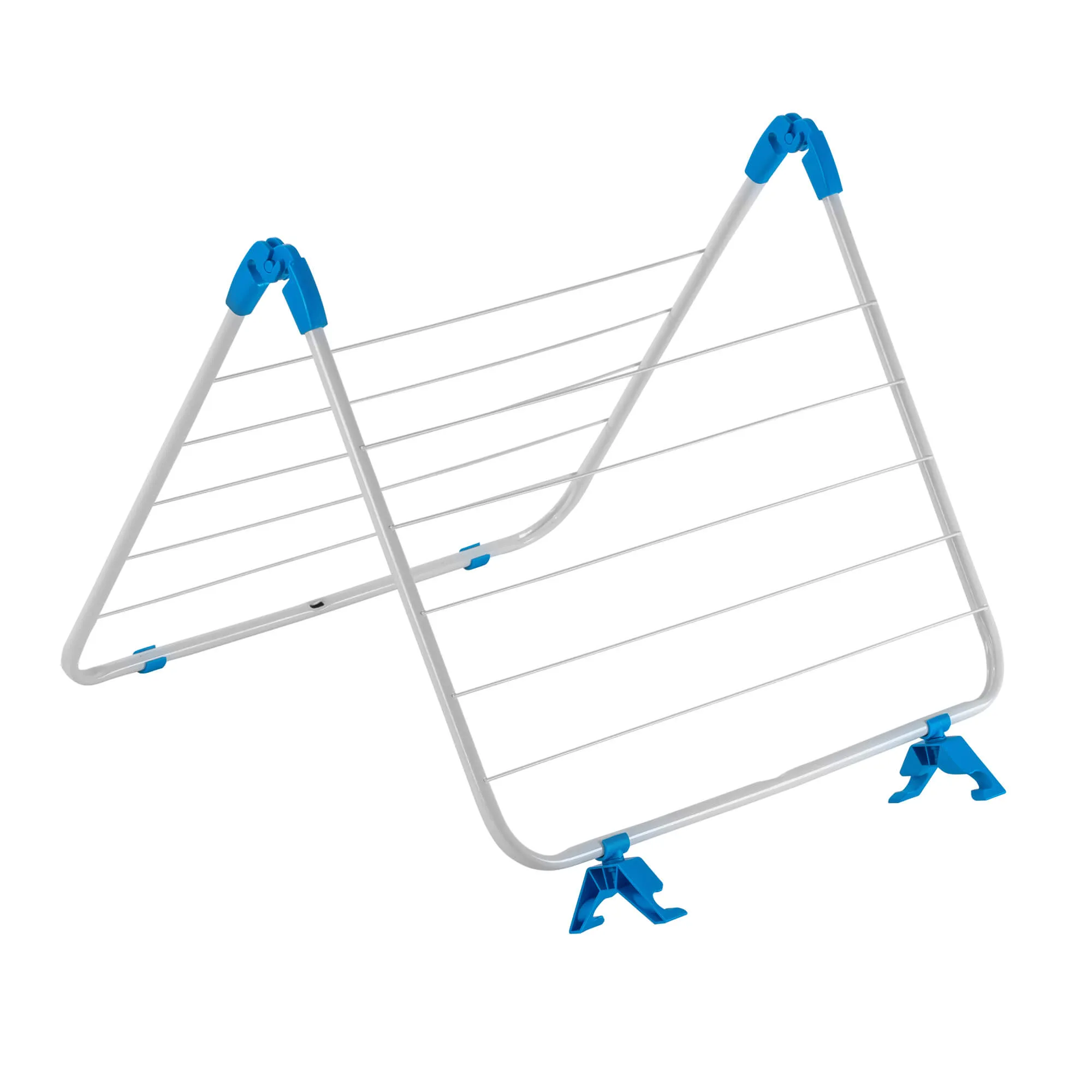 Sava 3 viename pastatoma drabužių džiovyklė, 168 cm, mėlyna
