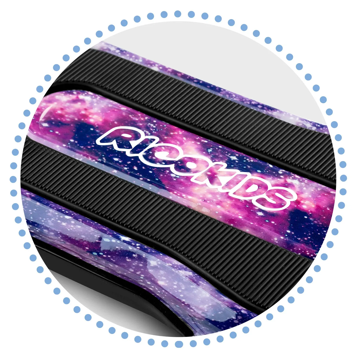 „Ricokids Piko“ triratis paspirtukas – rožinės ir violetinės spalvos - nuotrauka 1