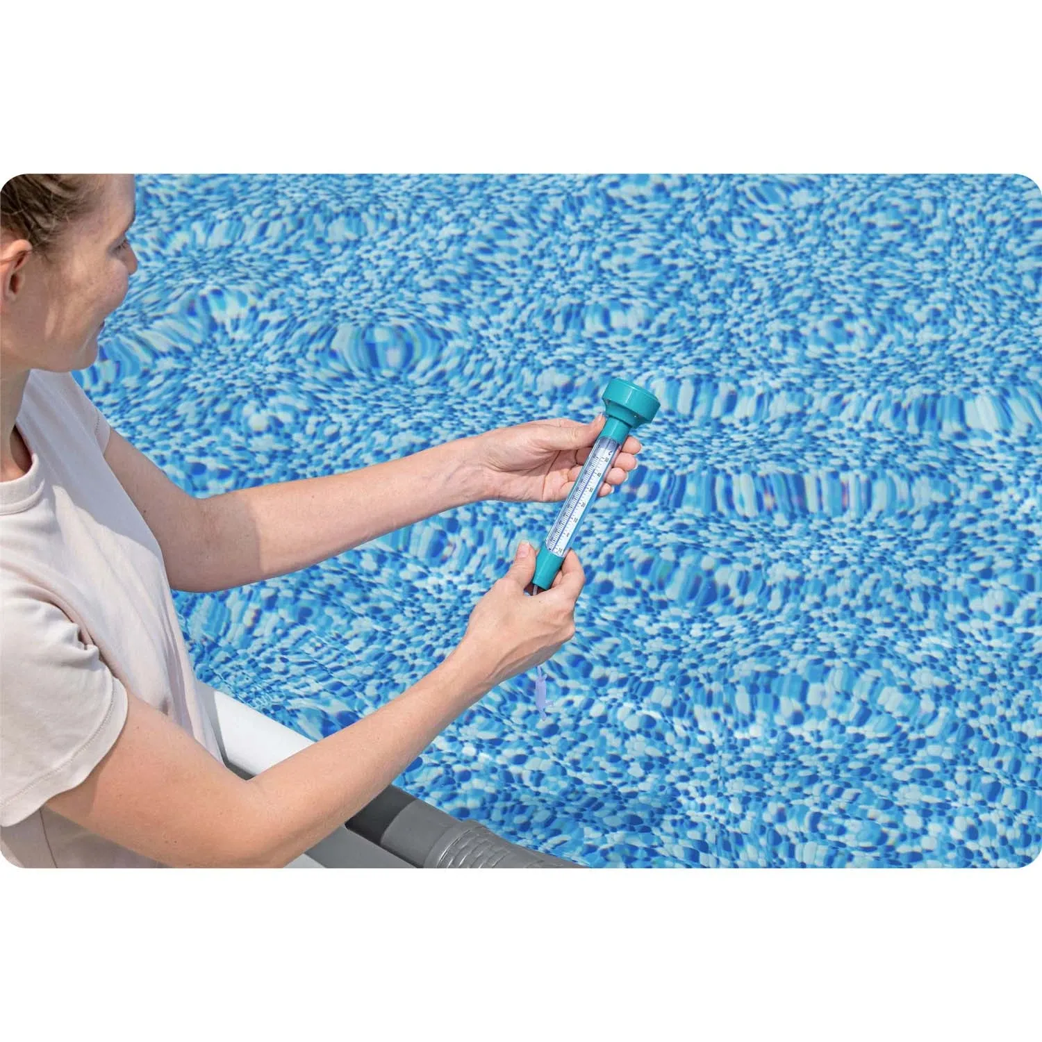 „Bestway 58072“ plaukiojantis baseino termometras - nuotrauka 1
