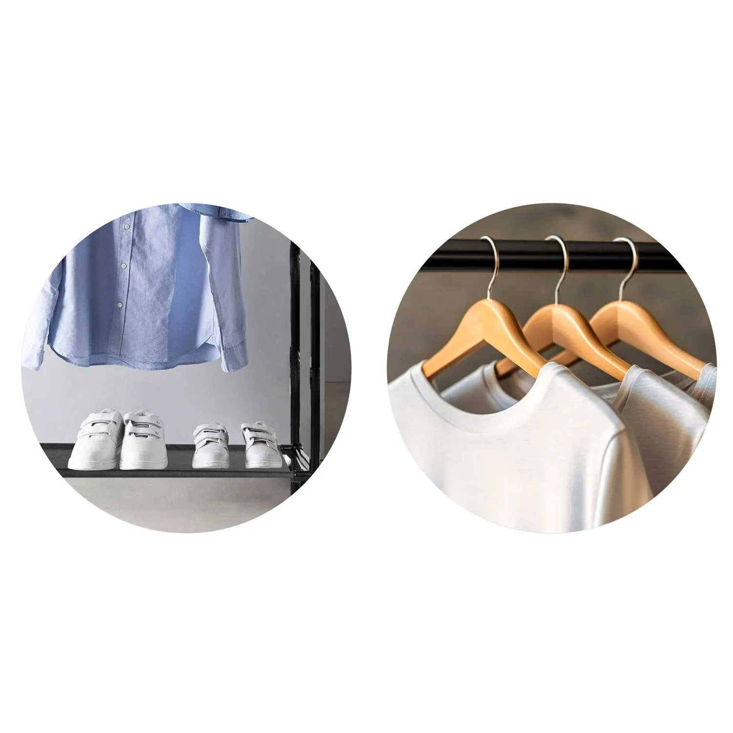 Massido 686600 pastatoma paltų kabykla, juoda - nuotrauka 1