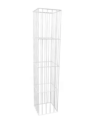 Sodo pergolės stulpas Kanny 120 x 29 cm, sidabrinis