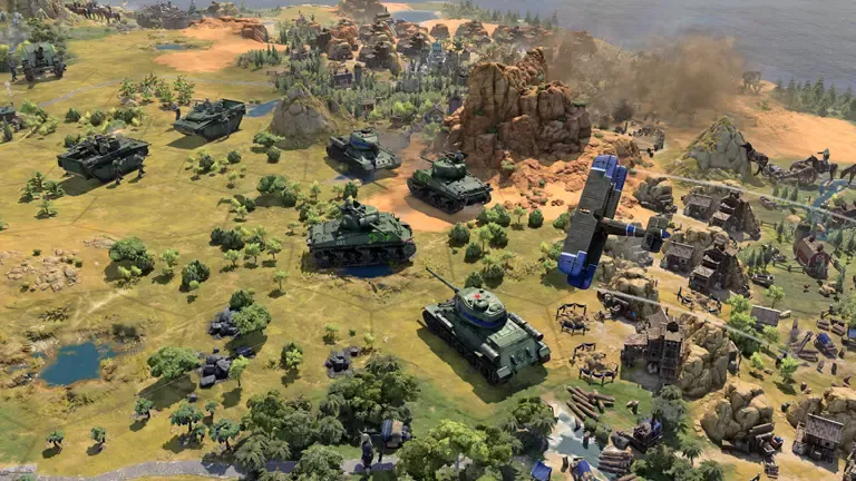 Sid Meier%27s Civilization VII PL (PS5) + Bonus! - Užsisakykite „Sid Meier%27s Civilization® VII Standard Edition“ iš anksto ir gaukite „Tecumseh and Shawnee Pack*“