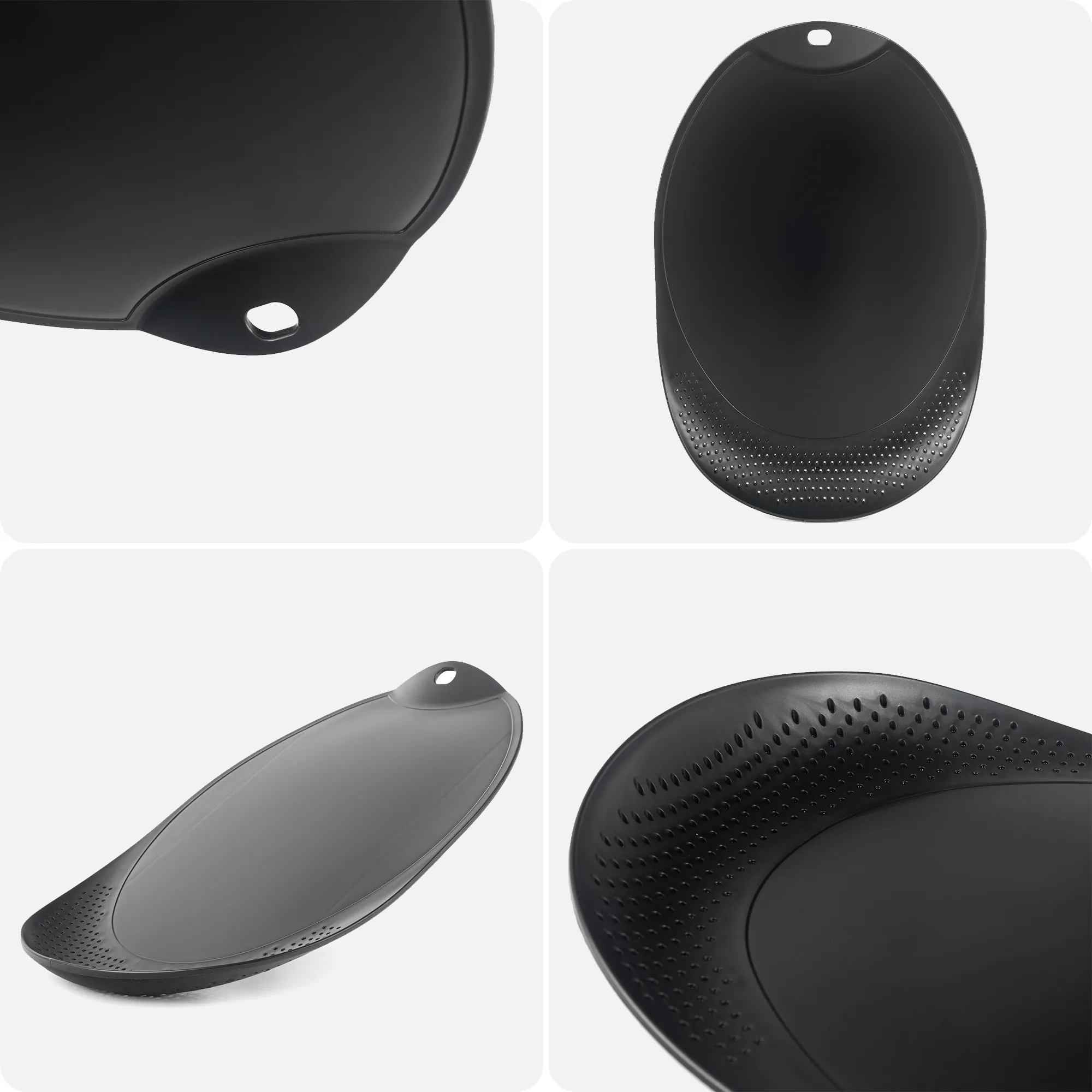 Visso juoda pjaustymo lentelė su nusausintuvu