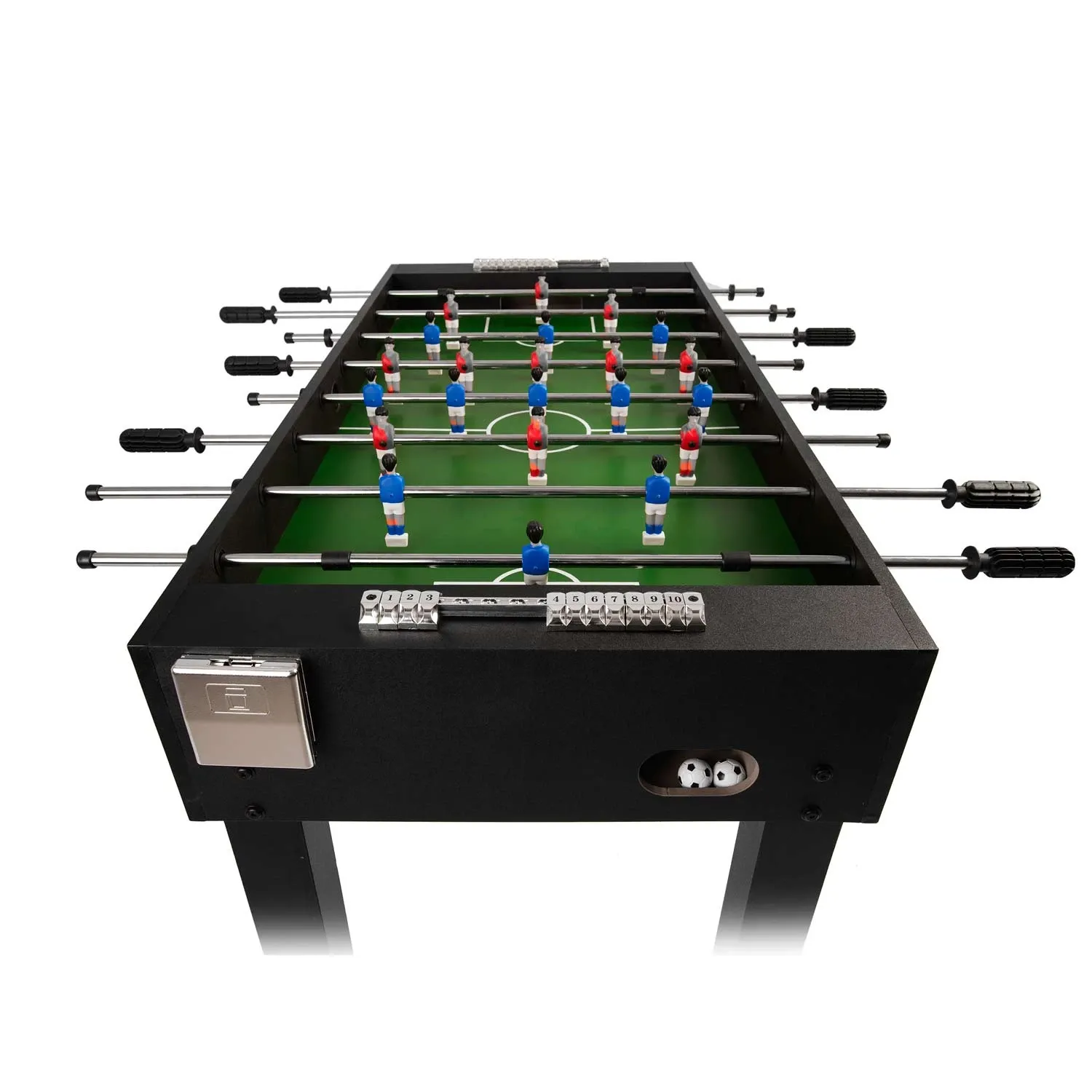 Neosport NS-402 juodas stalo futbolo stalas - nuotrauka 1