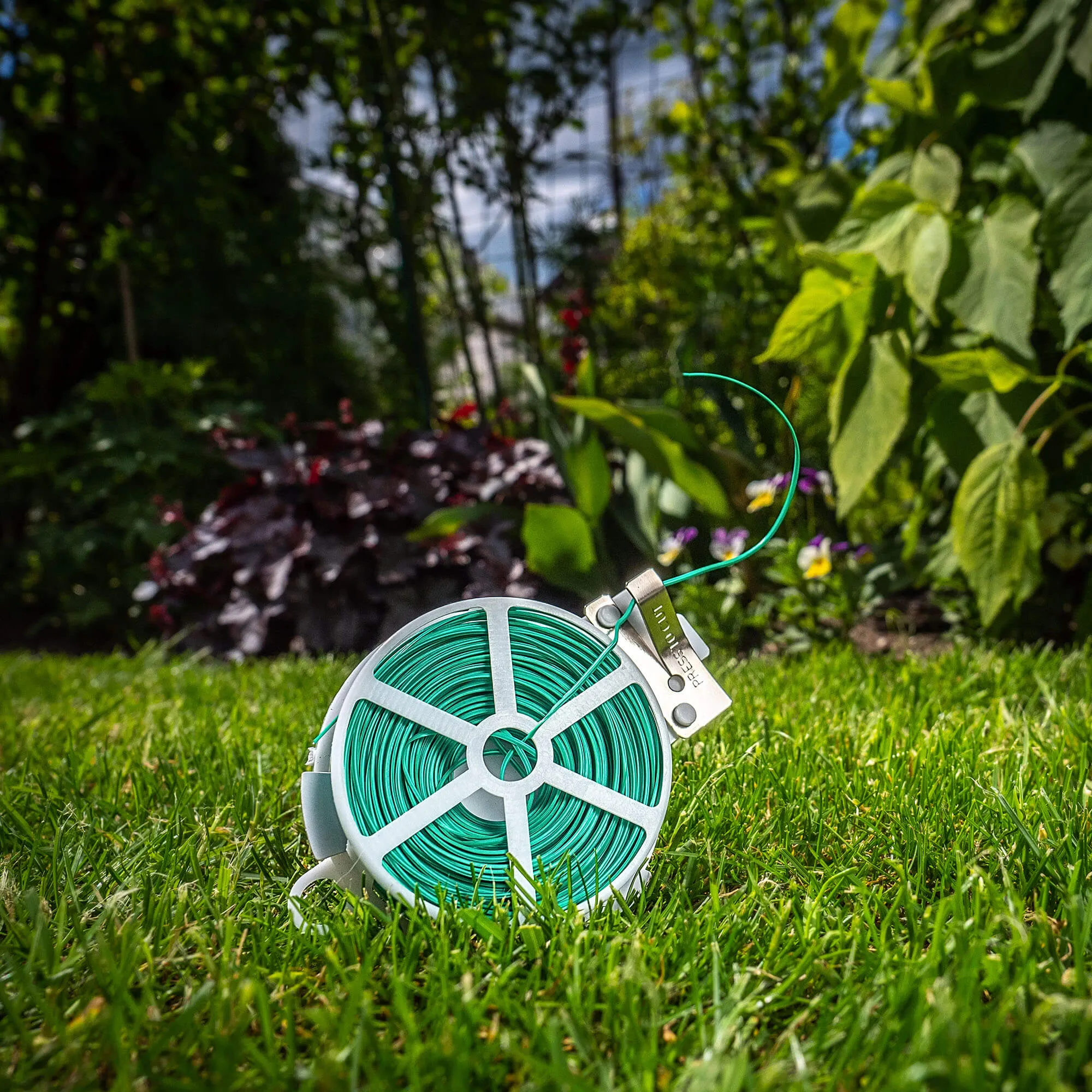 Doumis PVC sodo viela su augalų pjaustytuvu, 50 m