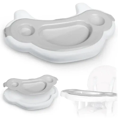 Sinco Ricokids maitinimo kėdutės padėklas - pilkas - nuotrauka 1