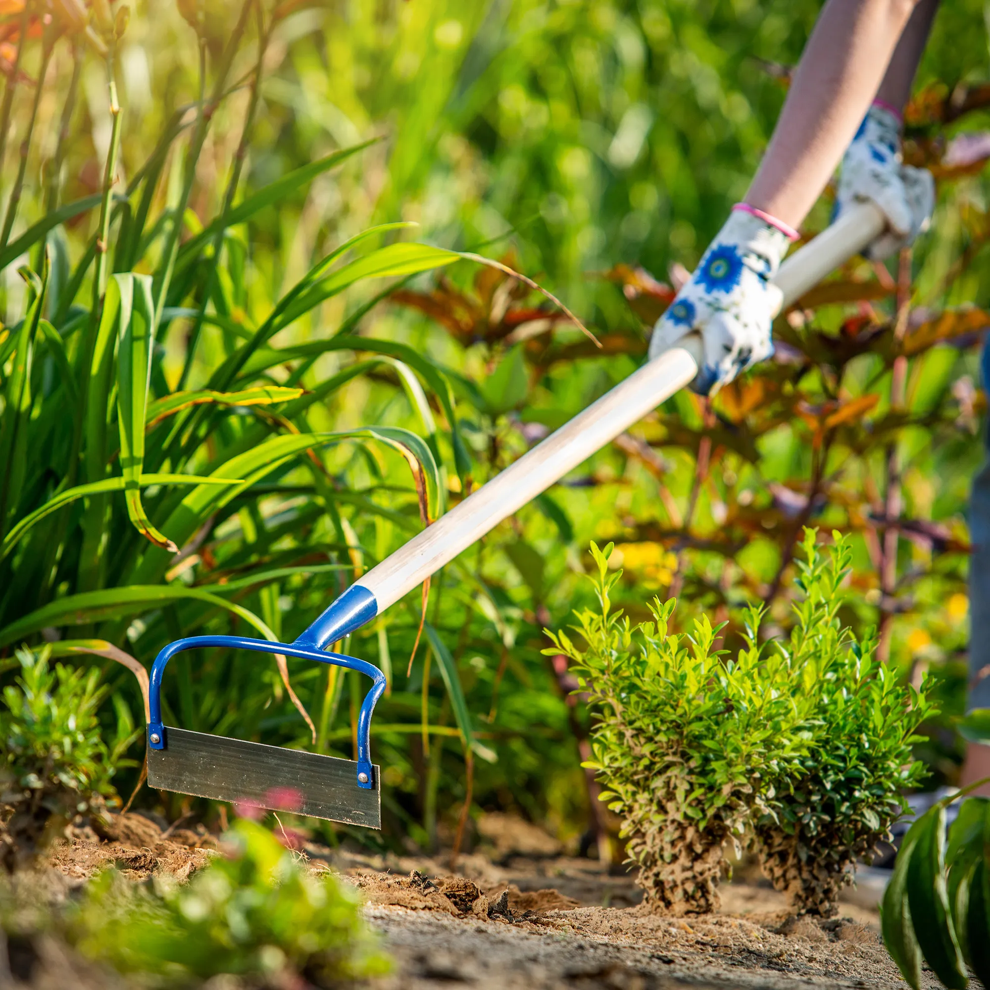 Doville metalinis kauptukas 118 x 18 cm, mėlynas