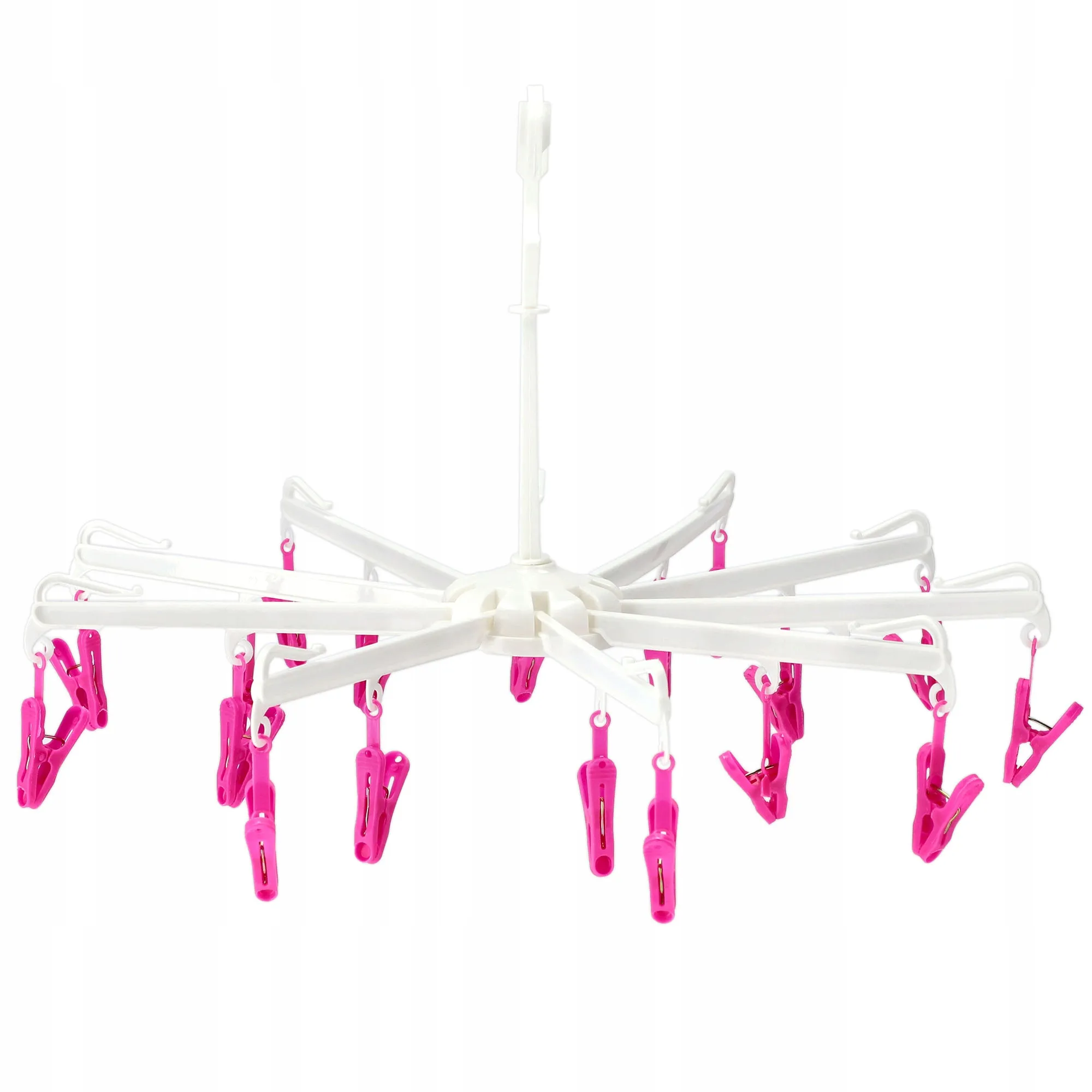 Ravi drabužių pakaba su kabliukais, mišrių spalvų