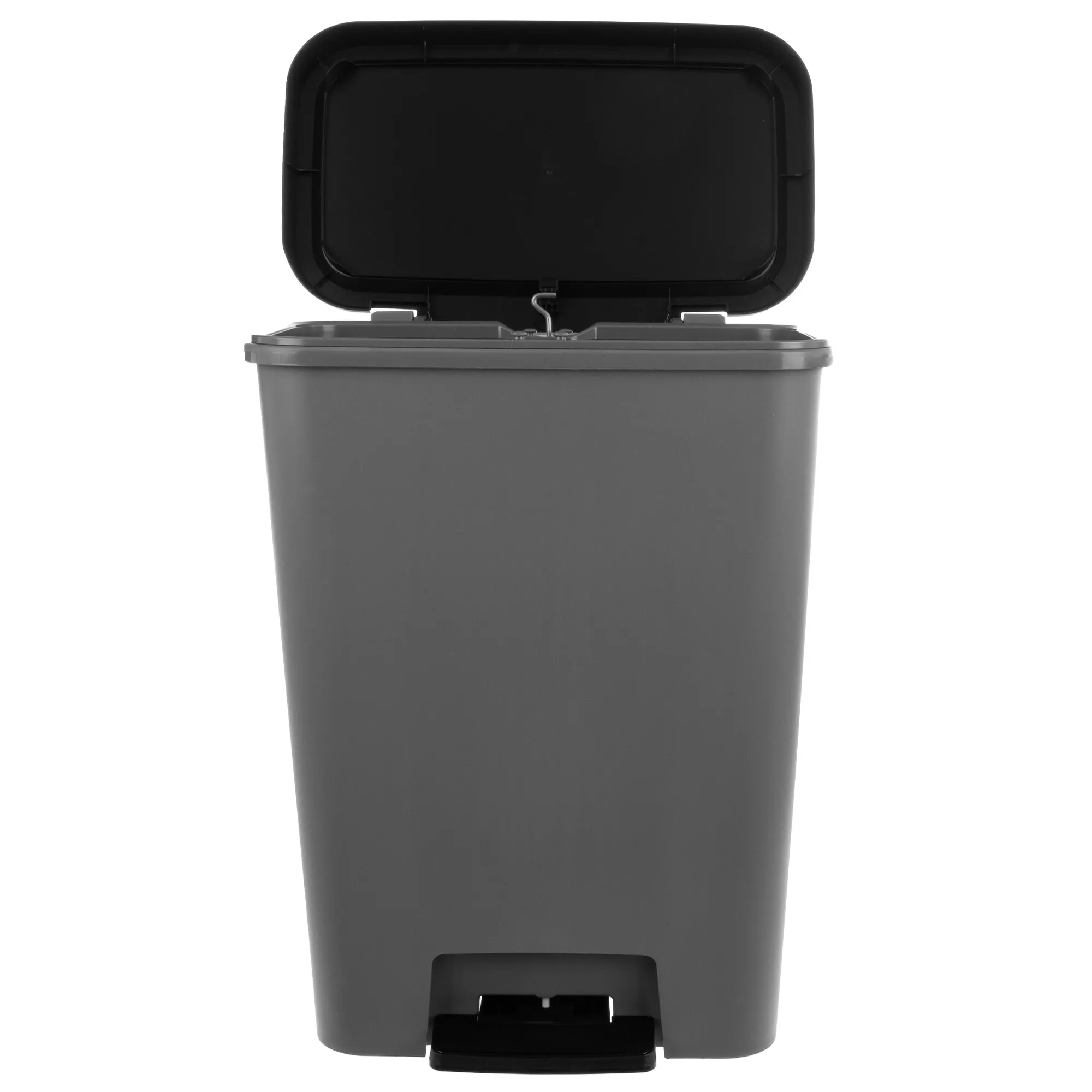 Curver Compatta šiukšliadėžė su pedalu, tamsiai pilka, 50 l