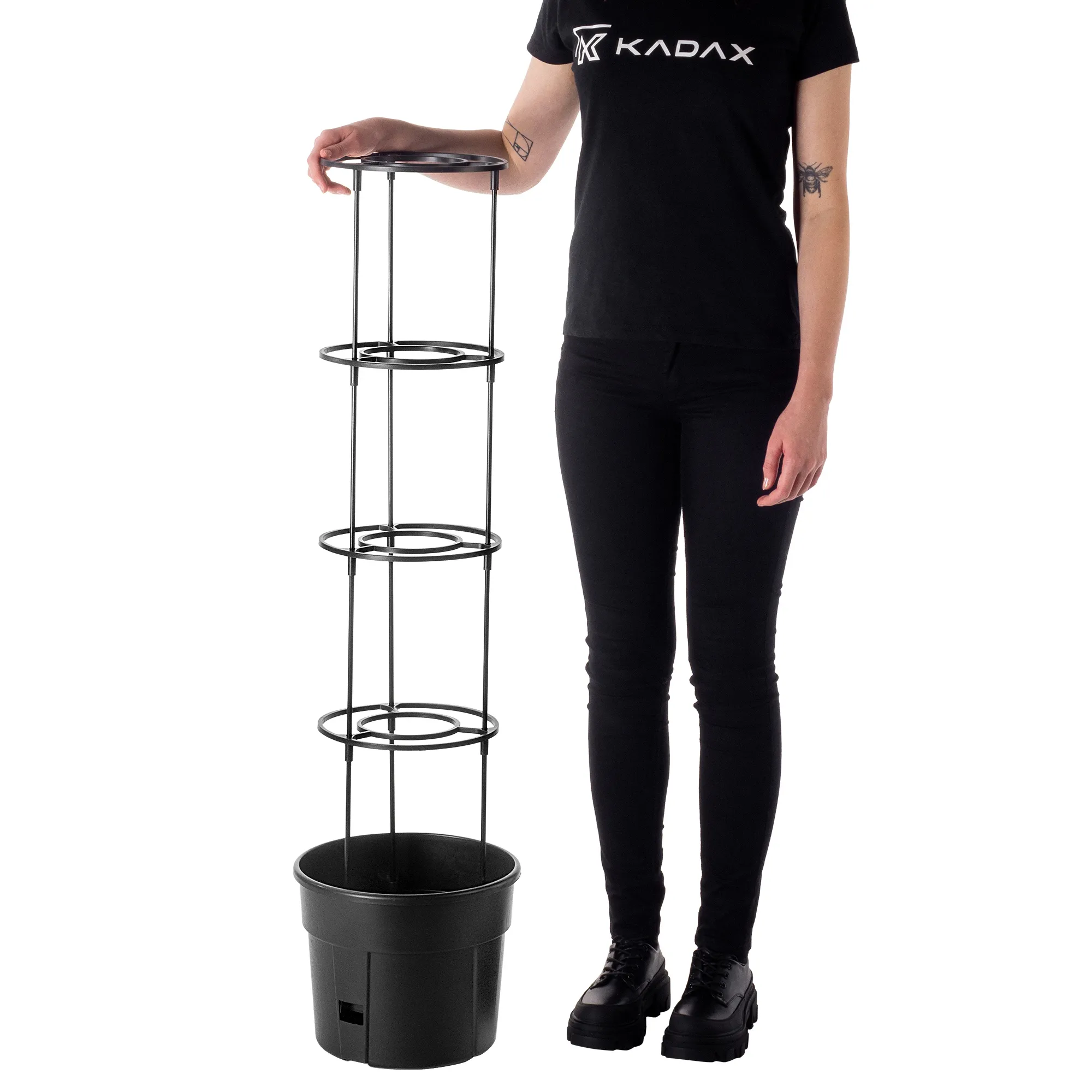 Farsala pomidorų vazonas 30 cm, antracito spalvos