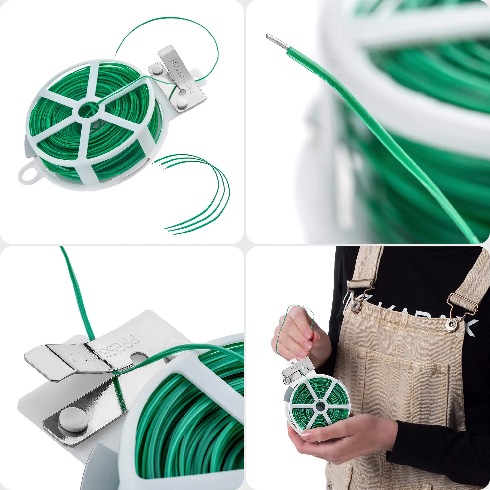 Doumis PVC sodo viela su augalų pjaustytuvu, 50 m