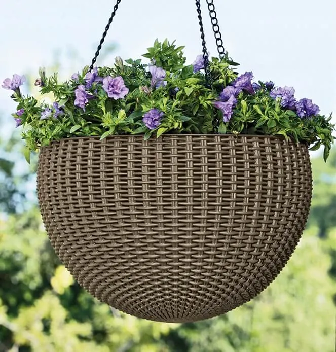 Keter pakabinamas gėlių vazonas 35 cm