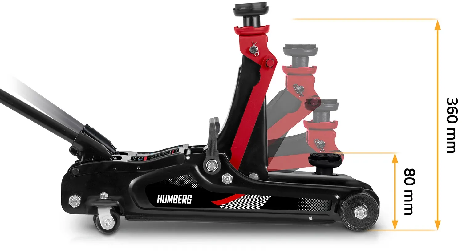 Humberg HM-380 2,5 t automobilių keltuvas - nuotrauka 1