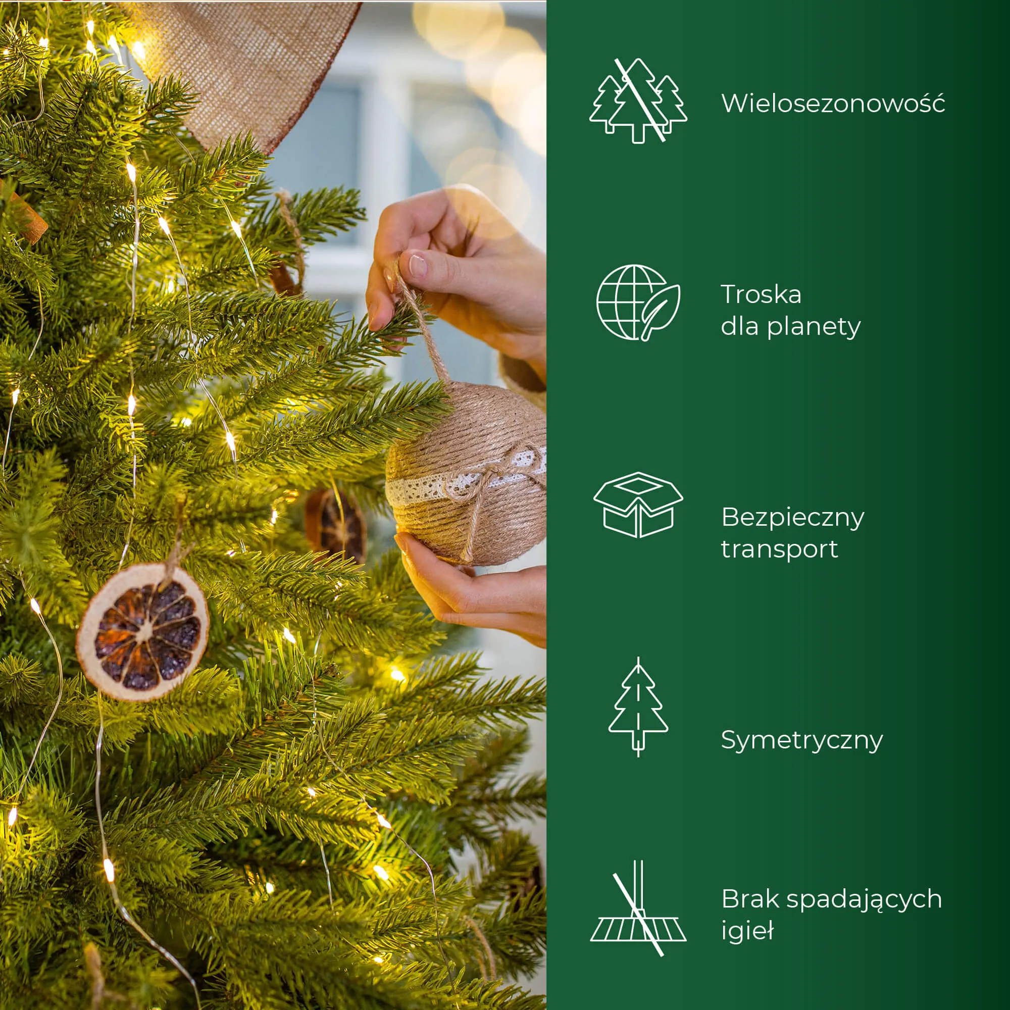 Dirbtinė eglutė Rouet eglė 180 cm