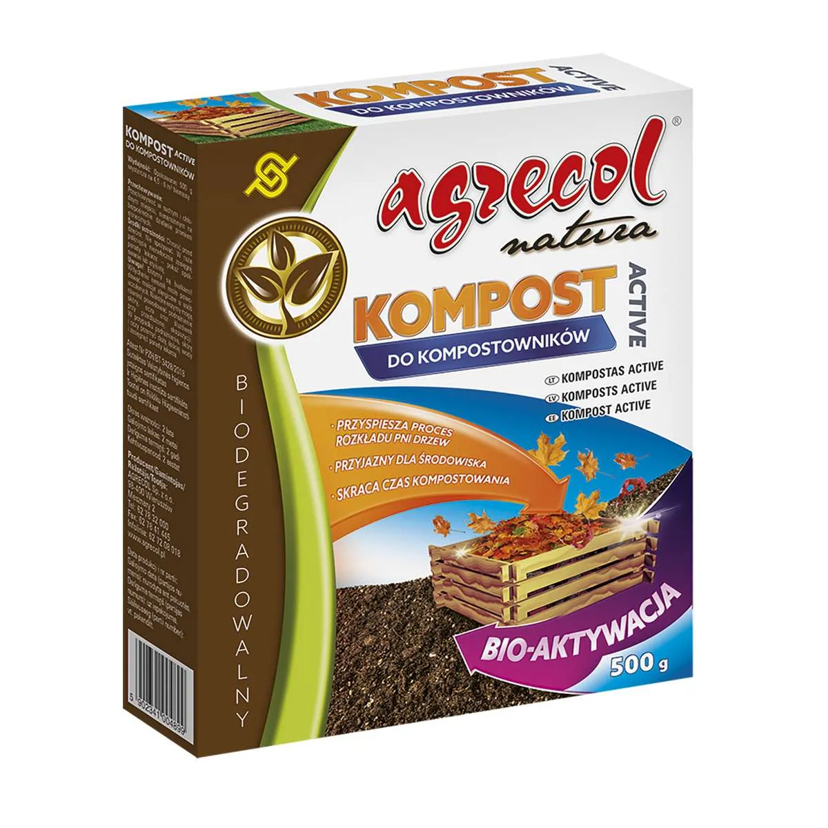Agrecol Kompost Active komposterėms 500g