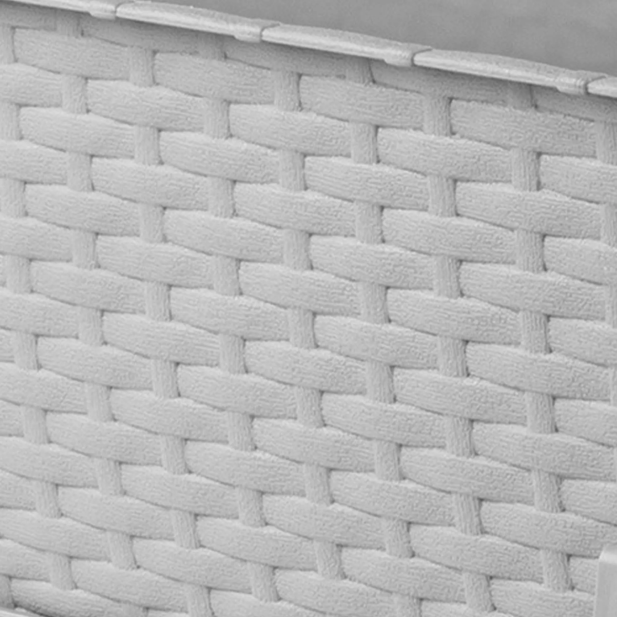 Balkono dėžė su rankenomis Castro pilka 60 cm