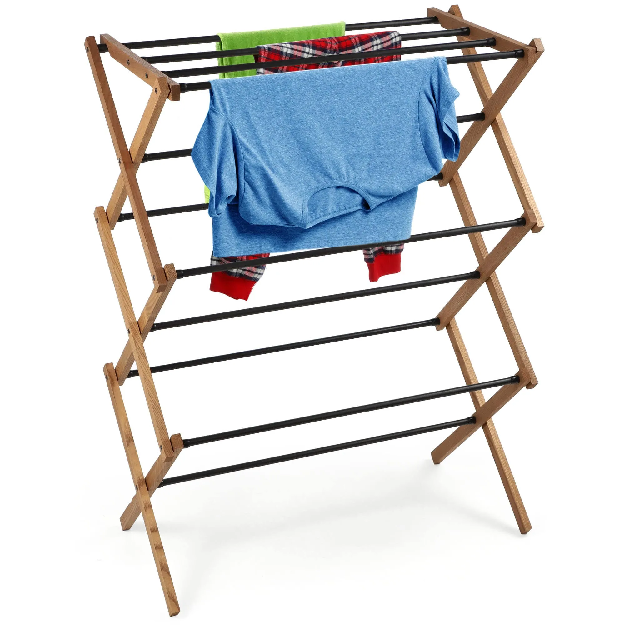 Ferrara medinė džiovyklė su plieniniais strypais, 60 cm