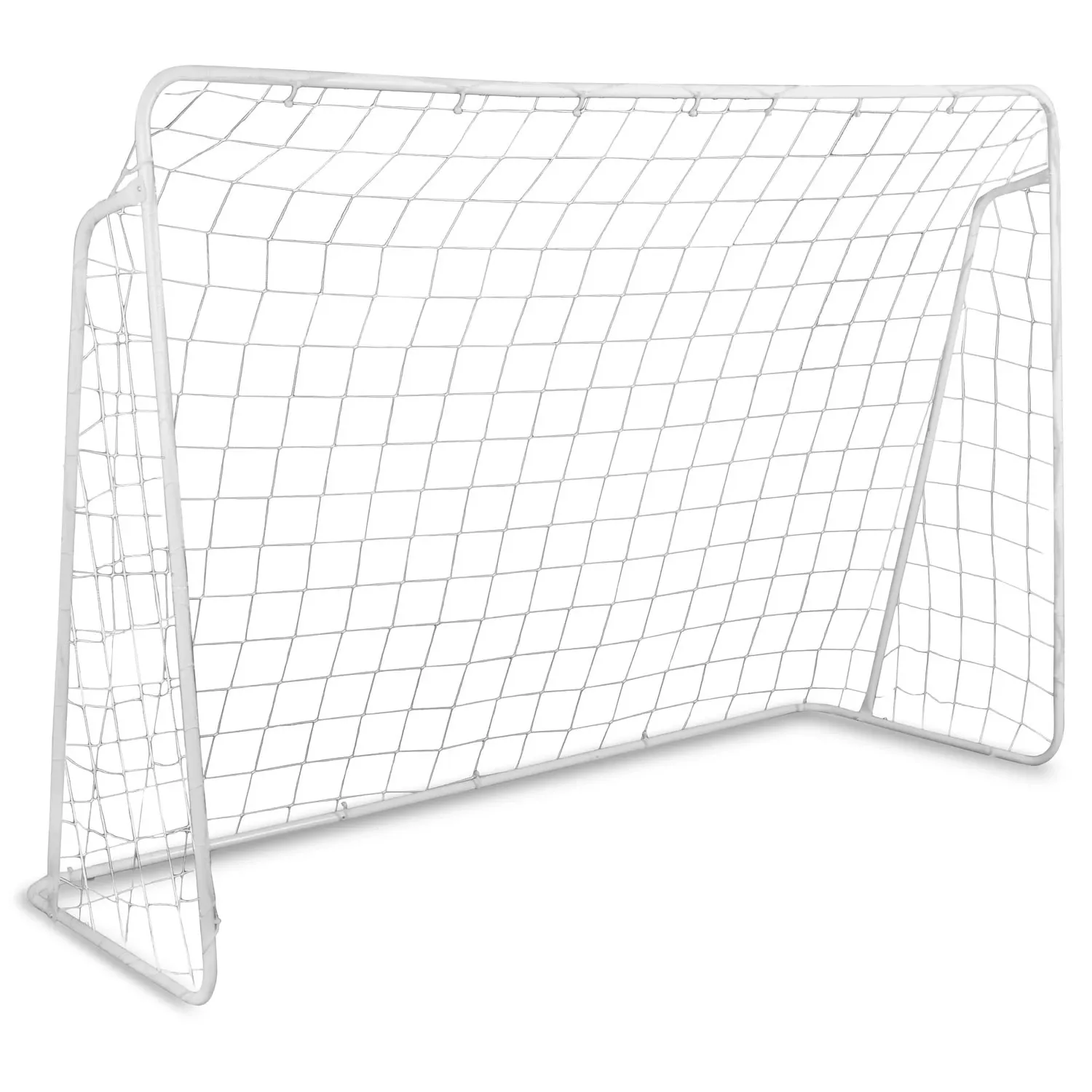 Futbolo vartai 245 x 155 x 80 cm + taikinio kilimėlis - nuotrauka 1