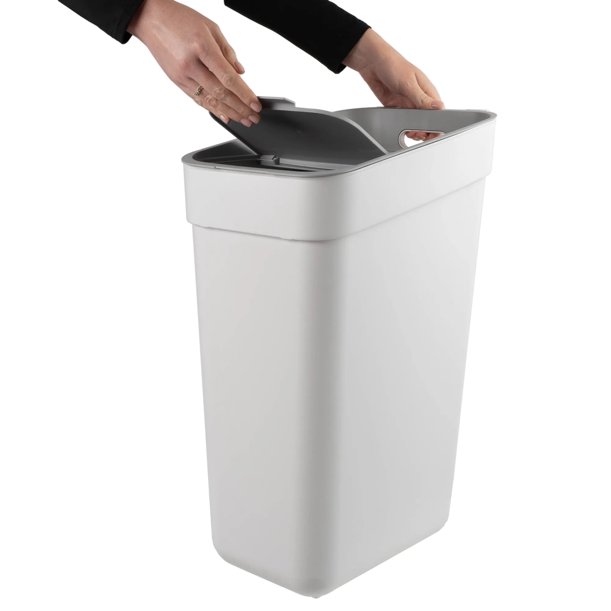 Curver Ready to Collect 30 l atliekų rūšiavimo šiukšliadėžė, balta