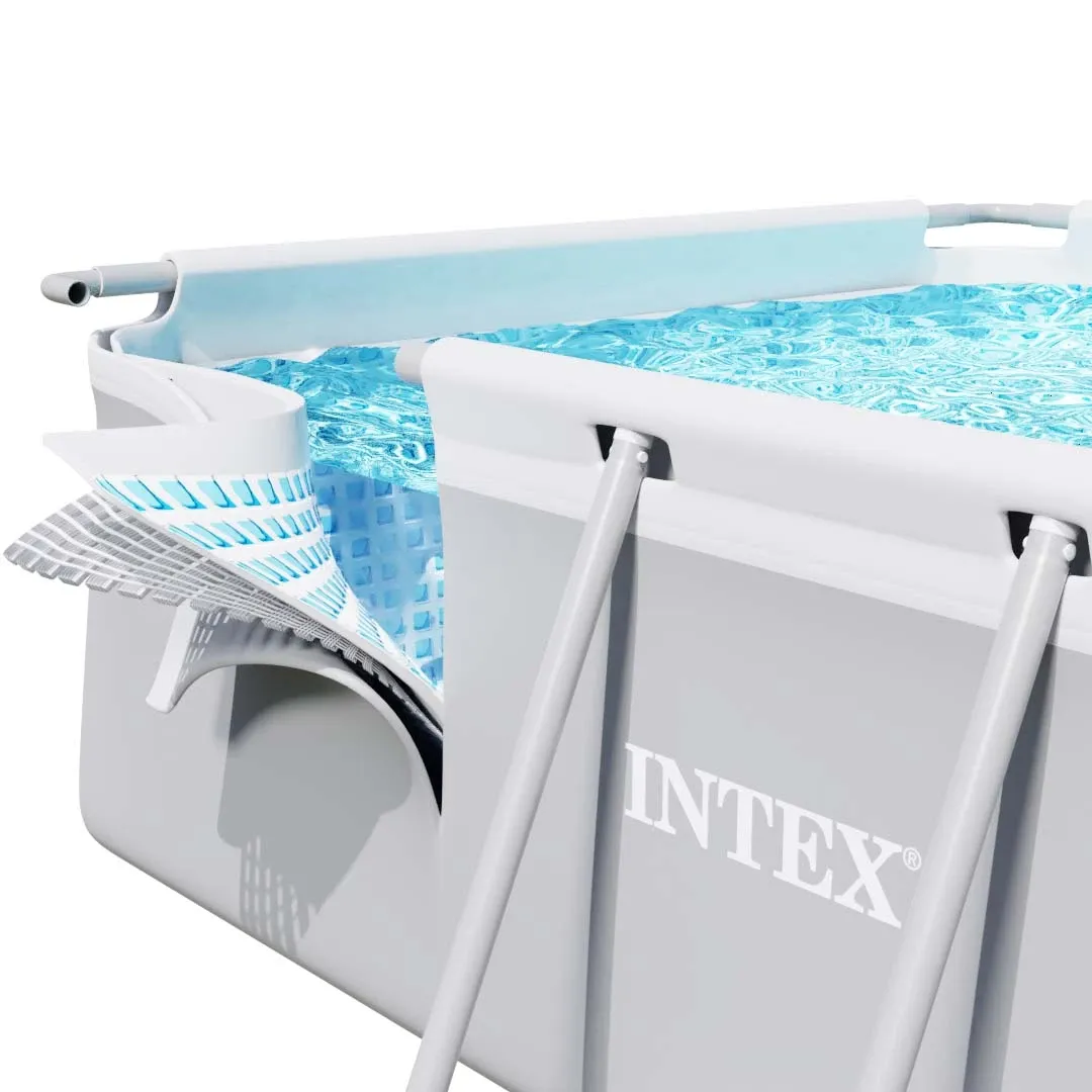 Karkasinis sodo baseinas 400 x 200 x 100 cm 17 viename INTEX 26788 + burbulų aparatas NEMOKAMAI - nuotrauka 1