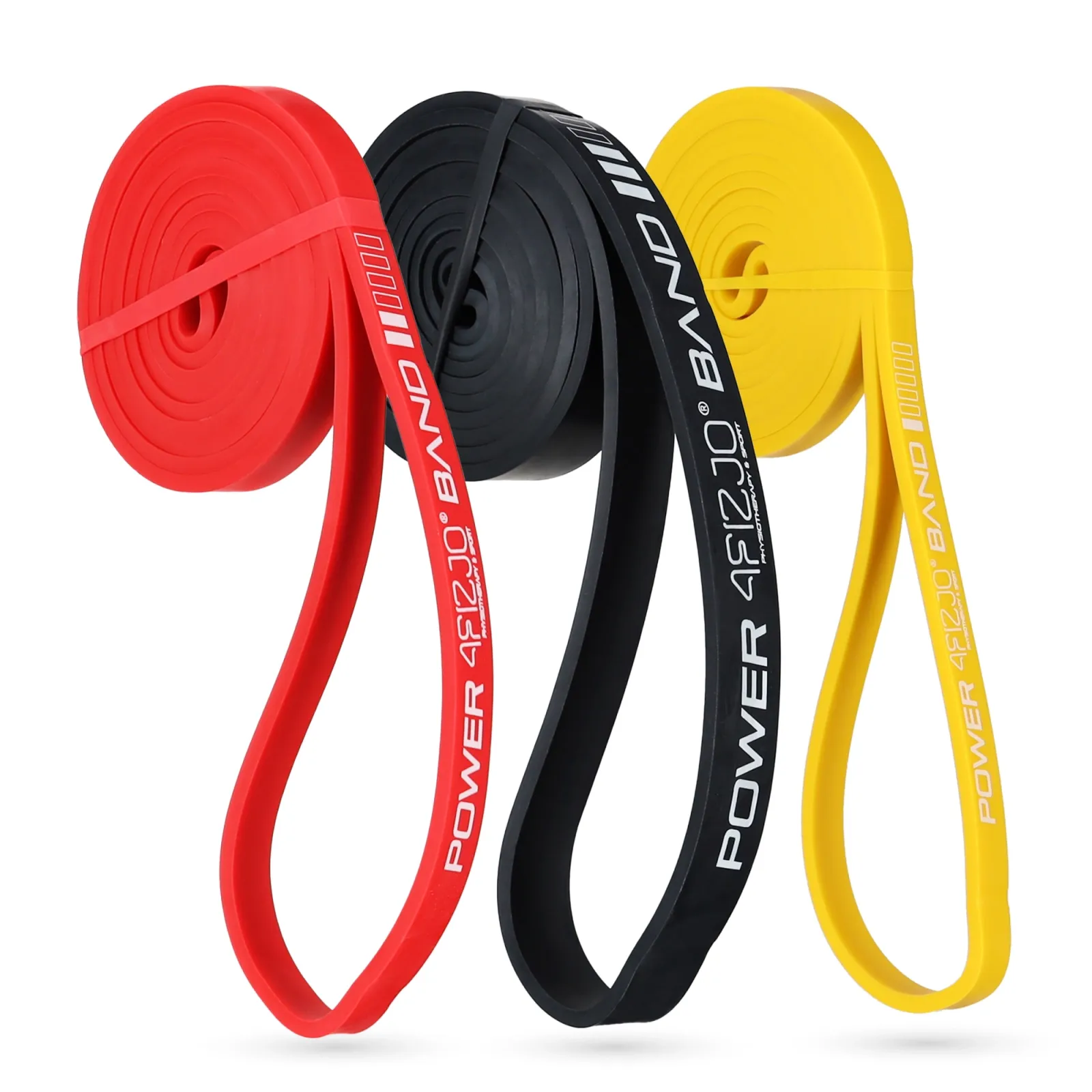 6 POWER BAND pasipriešinimo juostų rinkinys