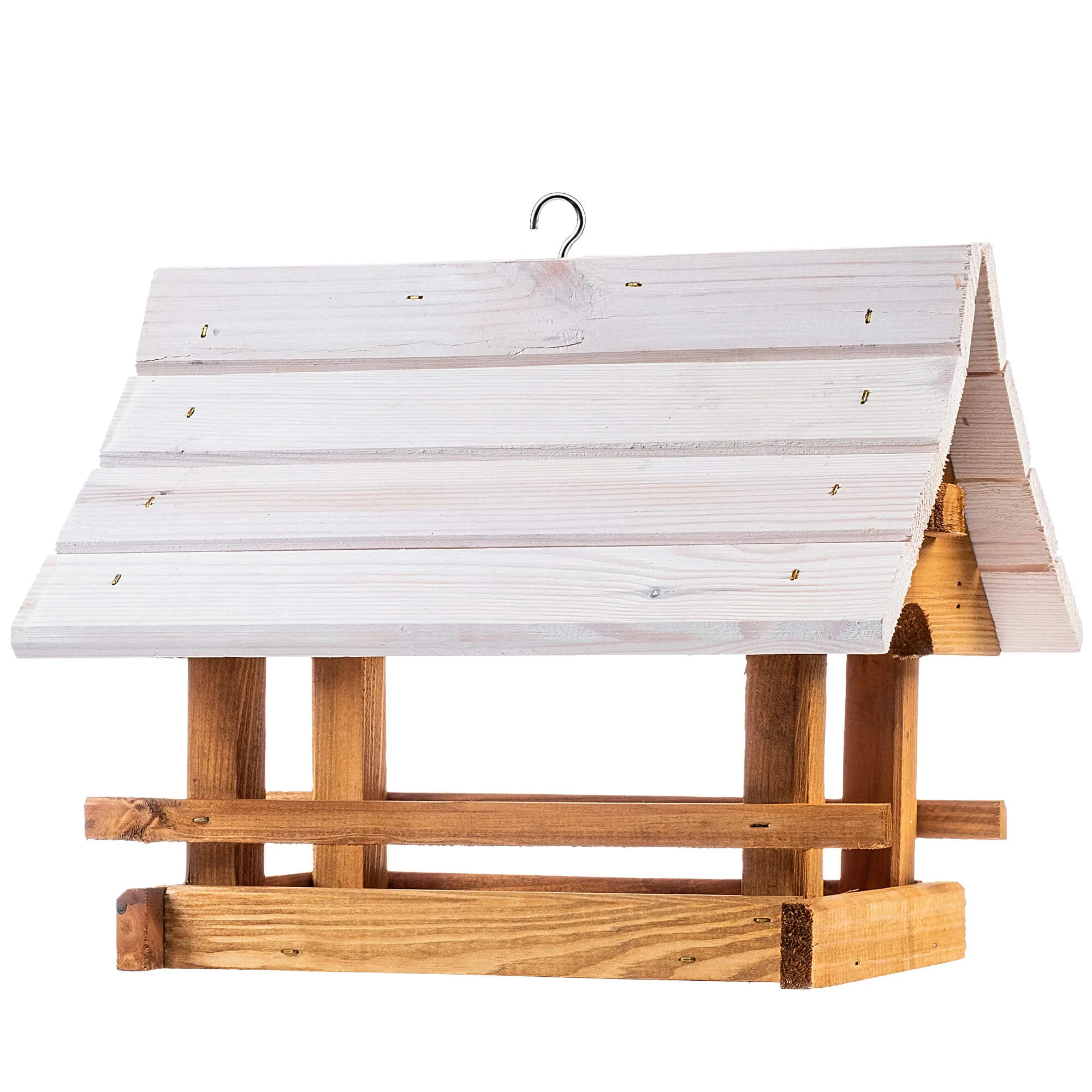 Arbis paukščių lesyklėlė, 30 x 25 cm, natūralios baltos spalvos