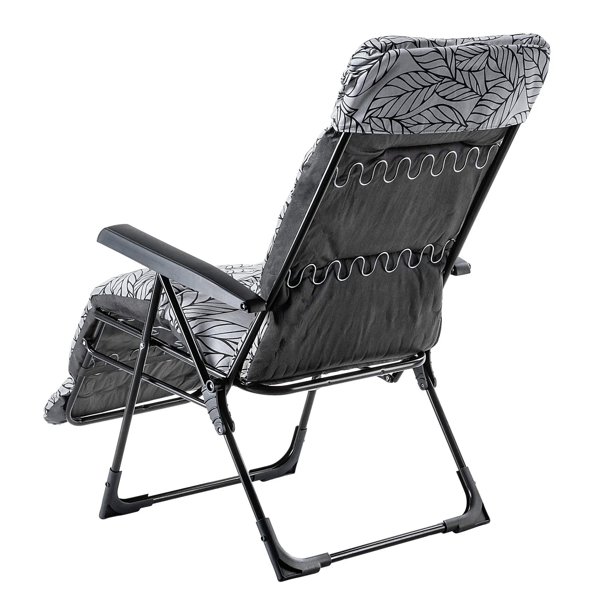 „Soller Plus“ sodo gultas 150 x 68 cm „Pilki lapai“