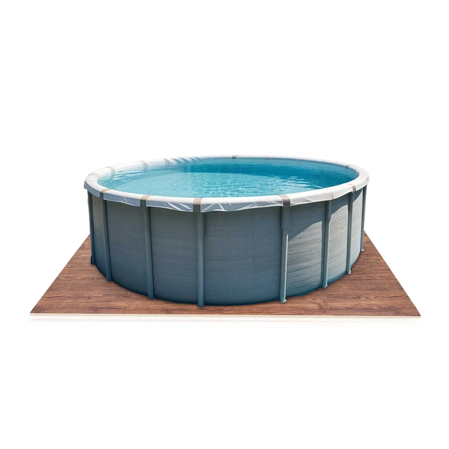 Putplasčio kilimėlis baseino dėlionei 50 x 50 cm 8 vnt. - nuotrauka 1