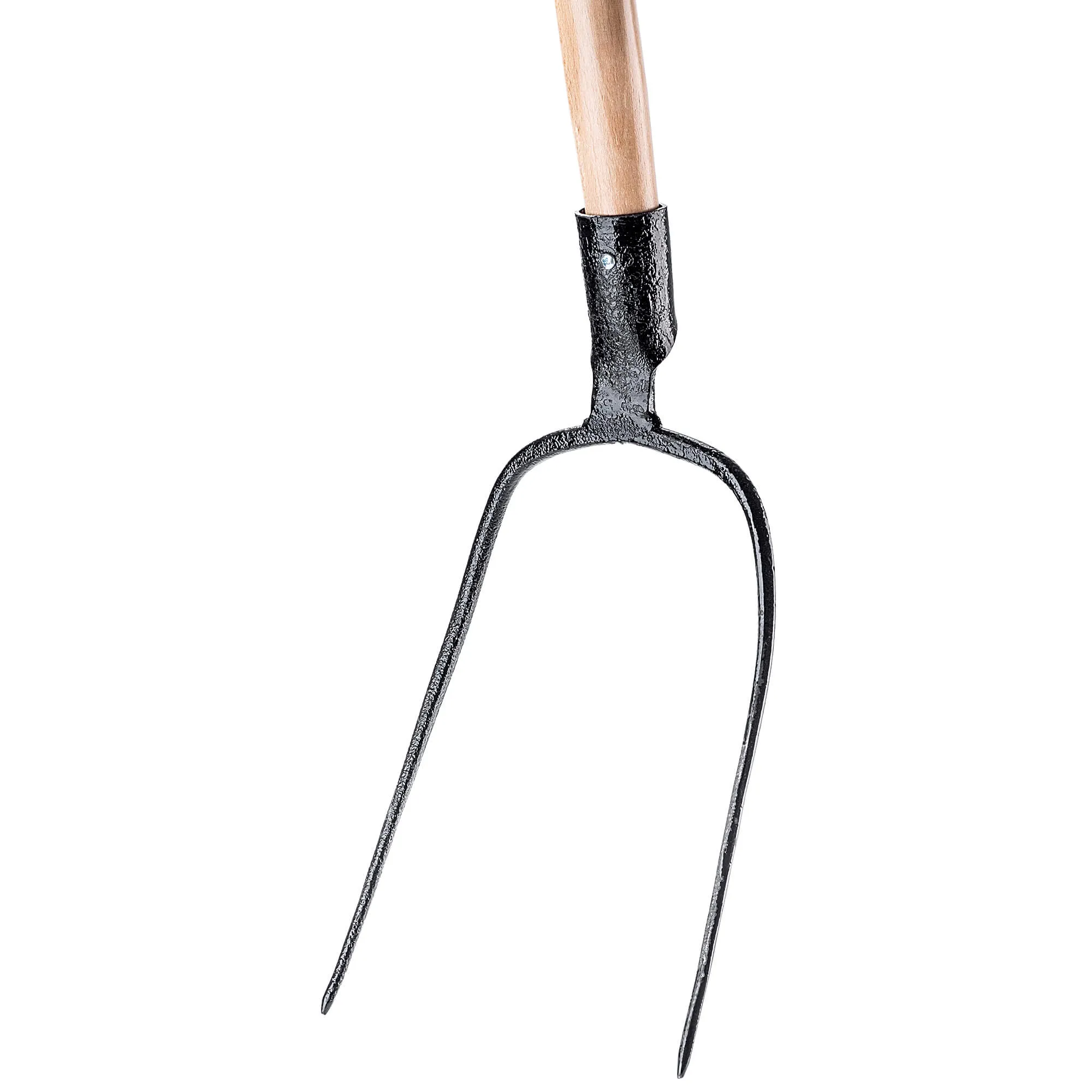 Macra plieninės šieno šakės, 2 dantų, 155 cm