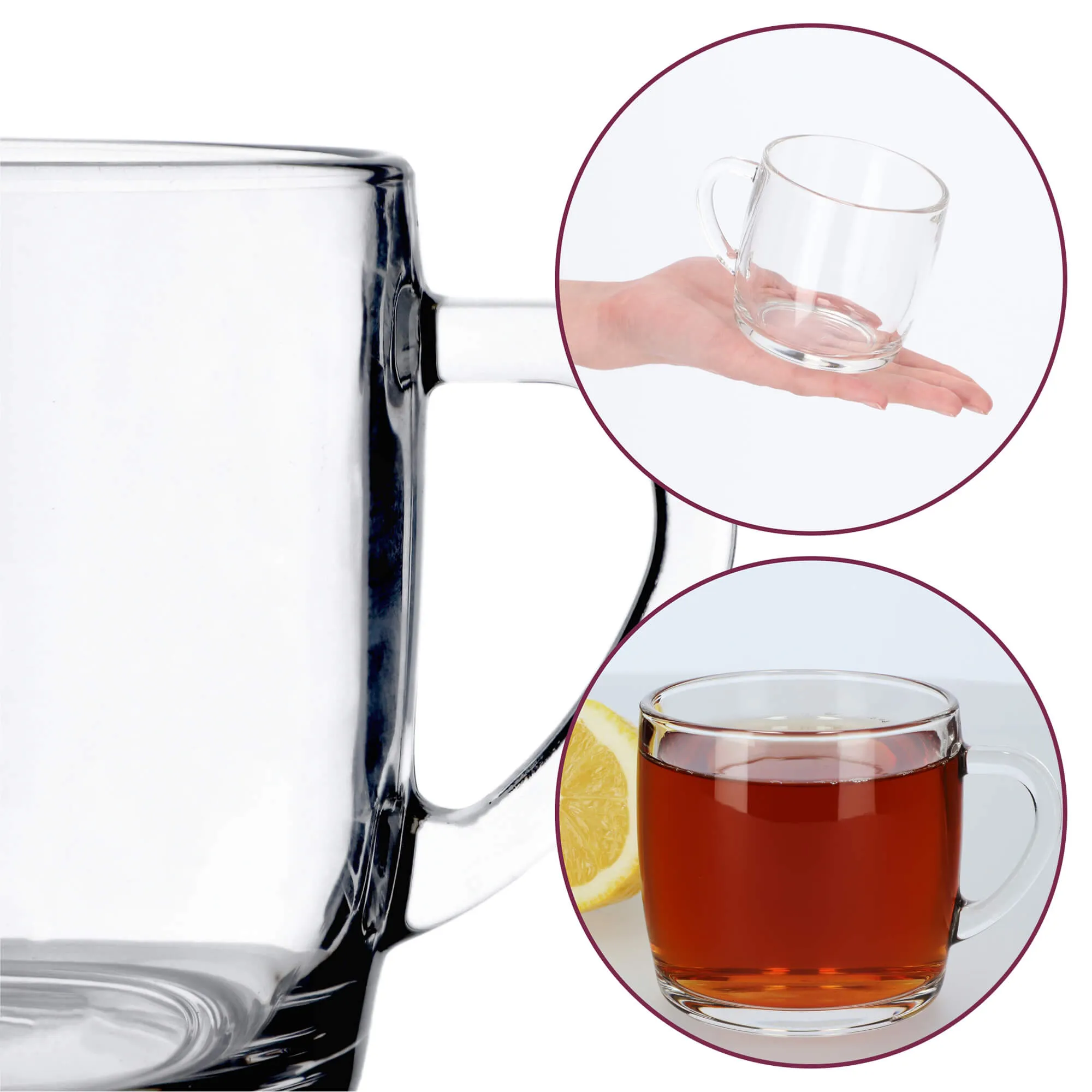 Barnico kavos ir arbatos puodeliai 310 ml, 6 vnt.
