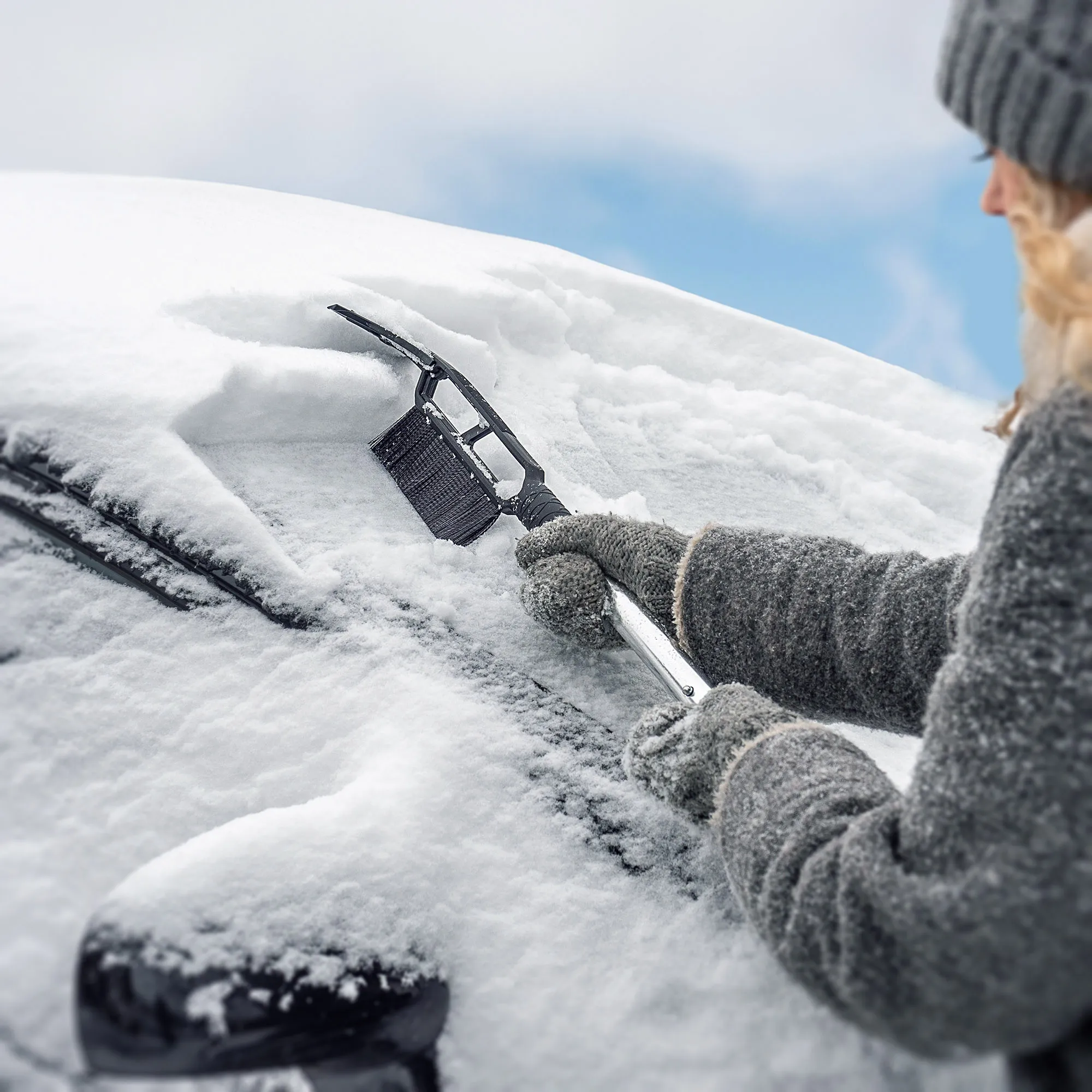 „Coura“ 3 viename sniego kastuvas, mėlynas