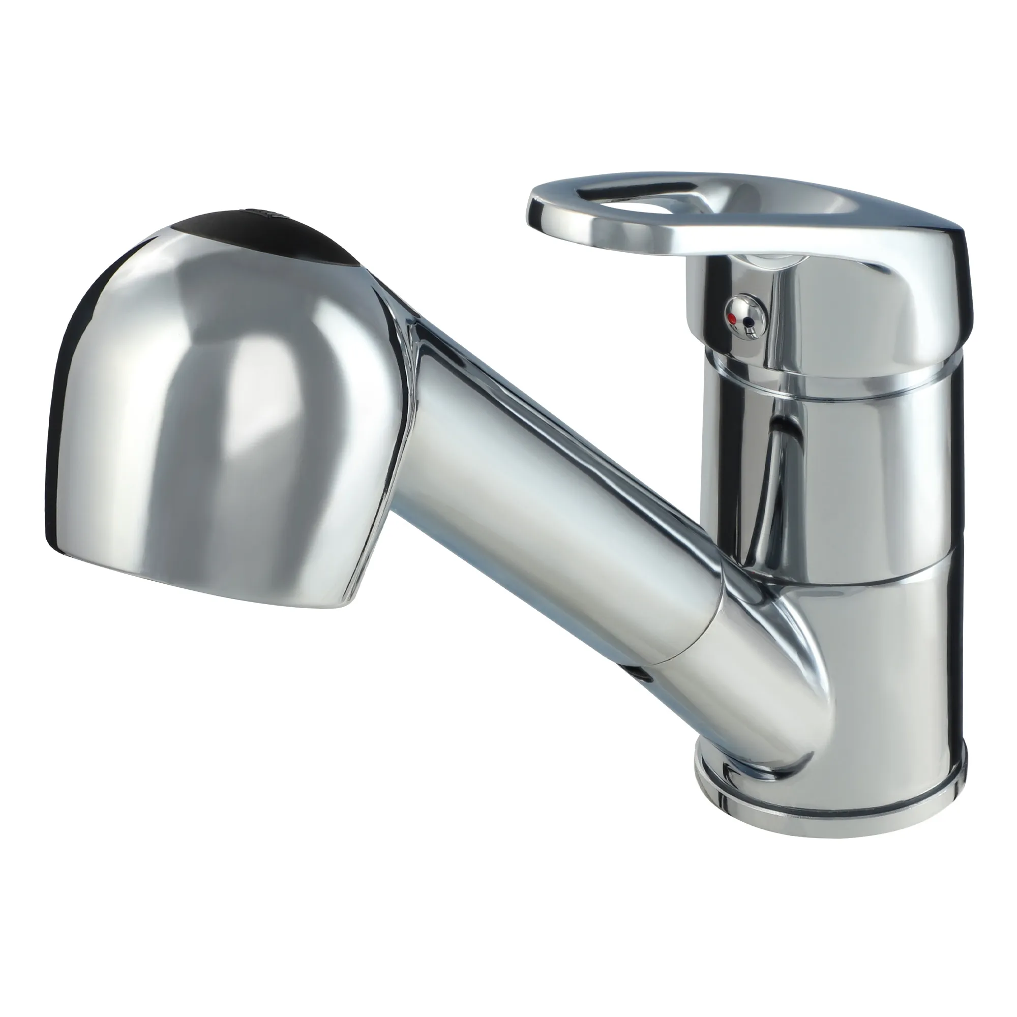 Gospo Atut laisvai pastatomas virtuvės maišytuvas su įvadu, chromuotas