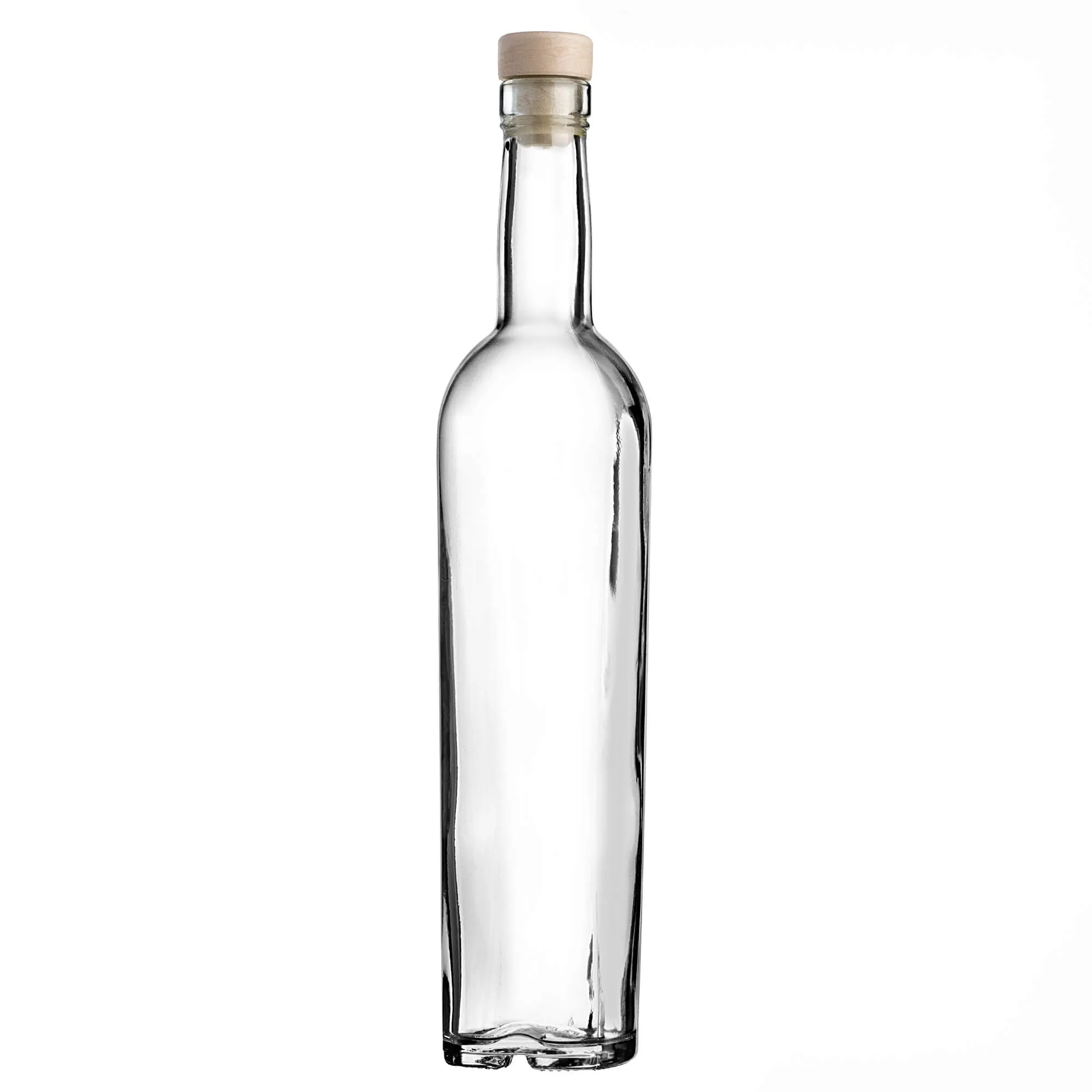 Lataro butelis su kamščiu 0,5 l su kamščiu fi19, 6 vnt.